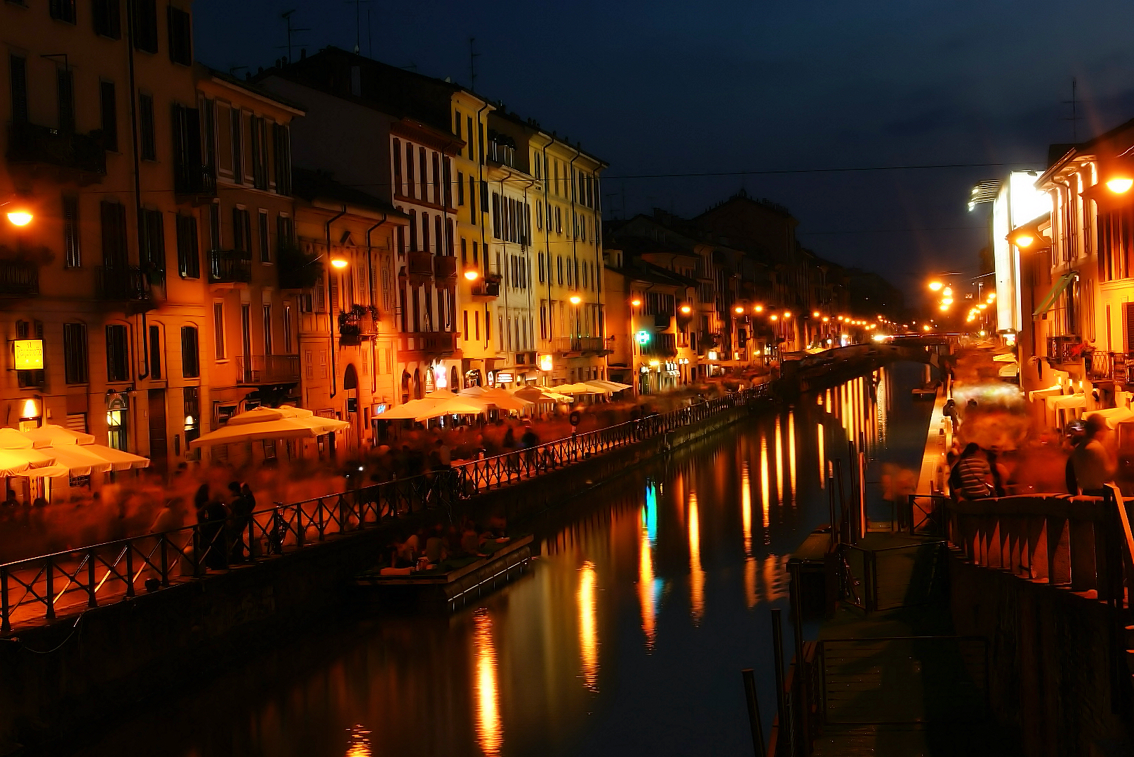 One of the Navigli, Milan