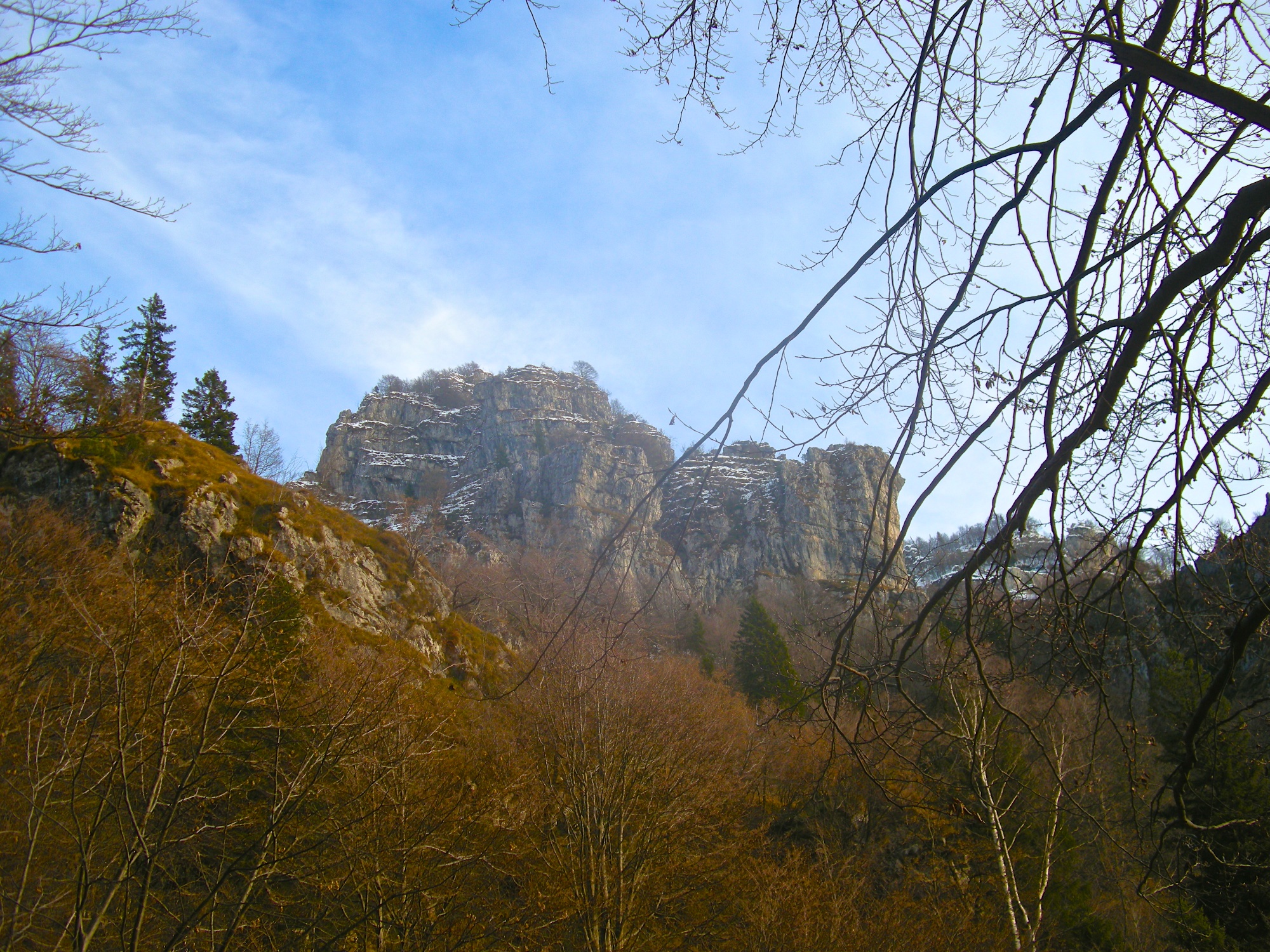 Nei pressi del monte Alben