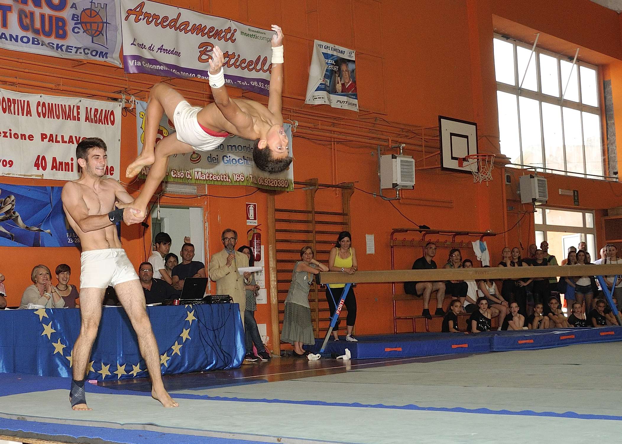 giocare con la ginnastica