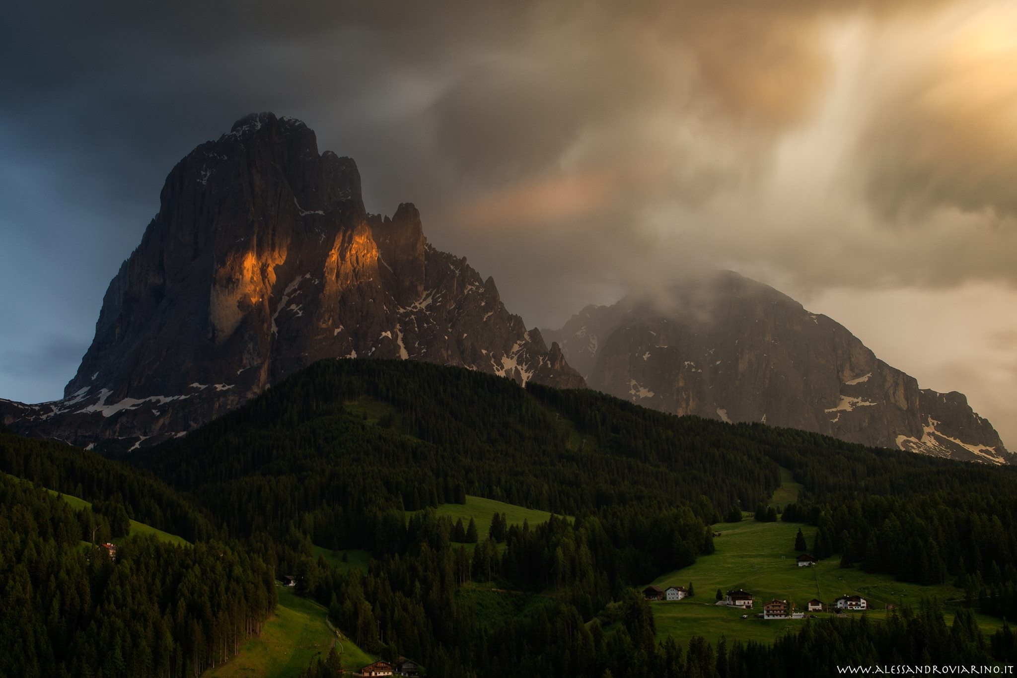 Gli ultimi raggi di sole