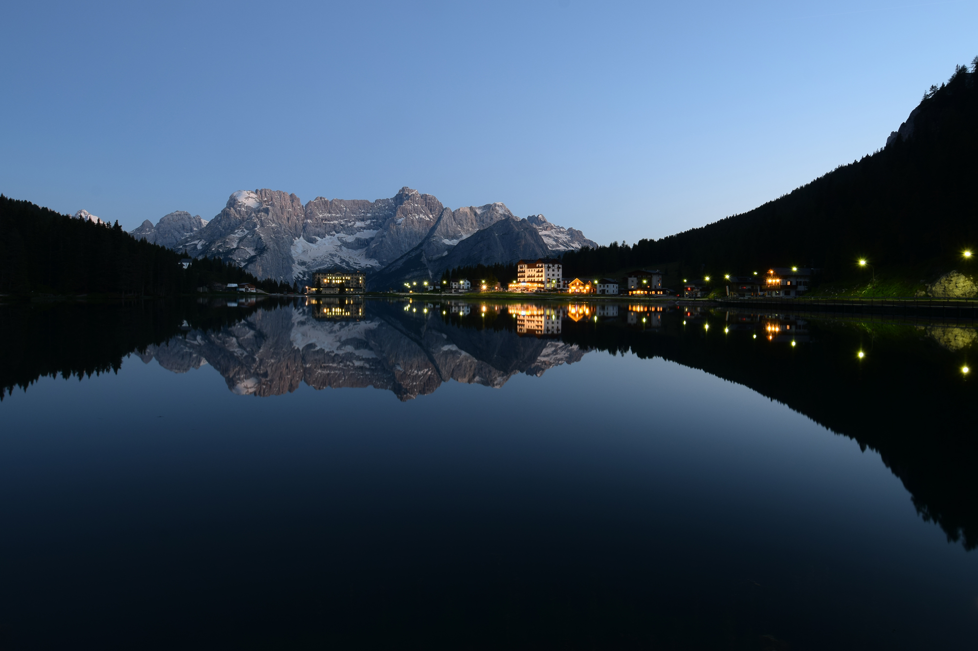 Metti una sera d'estate a Misurina....