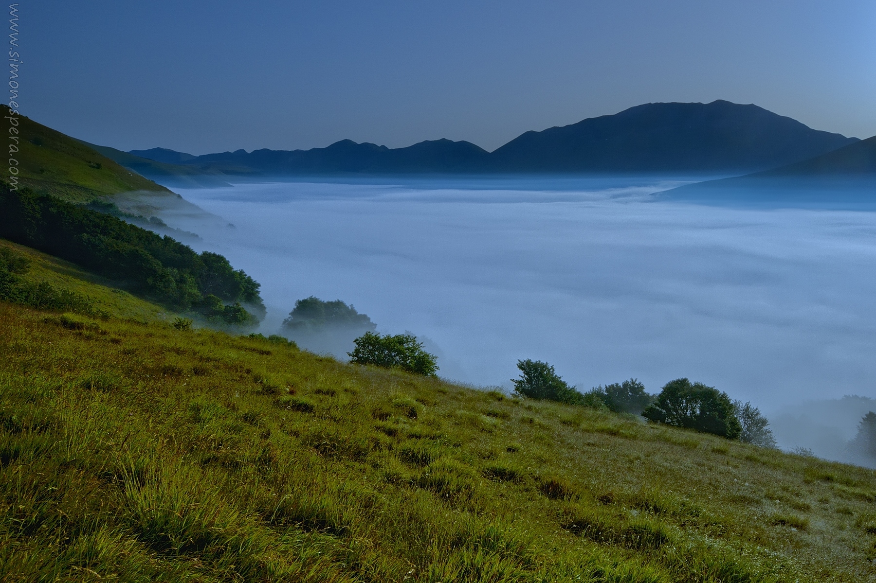 Fog in the valley .....