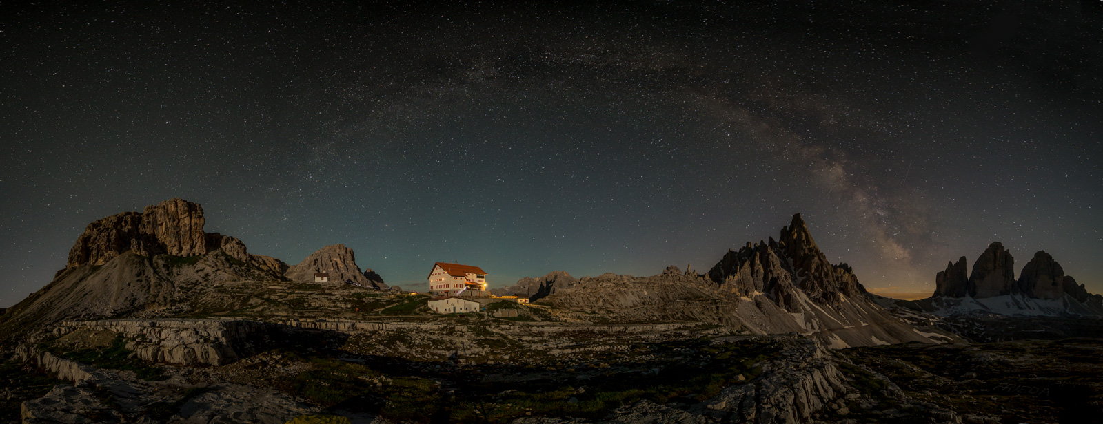 Milky way - Three Peaks