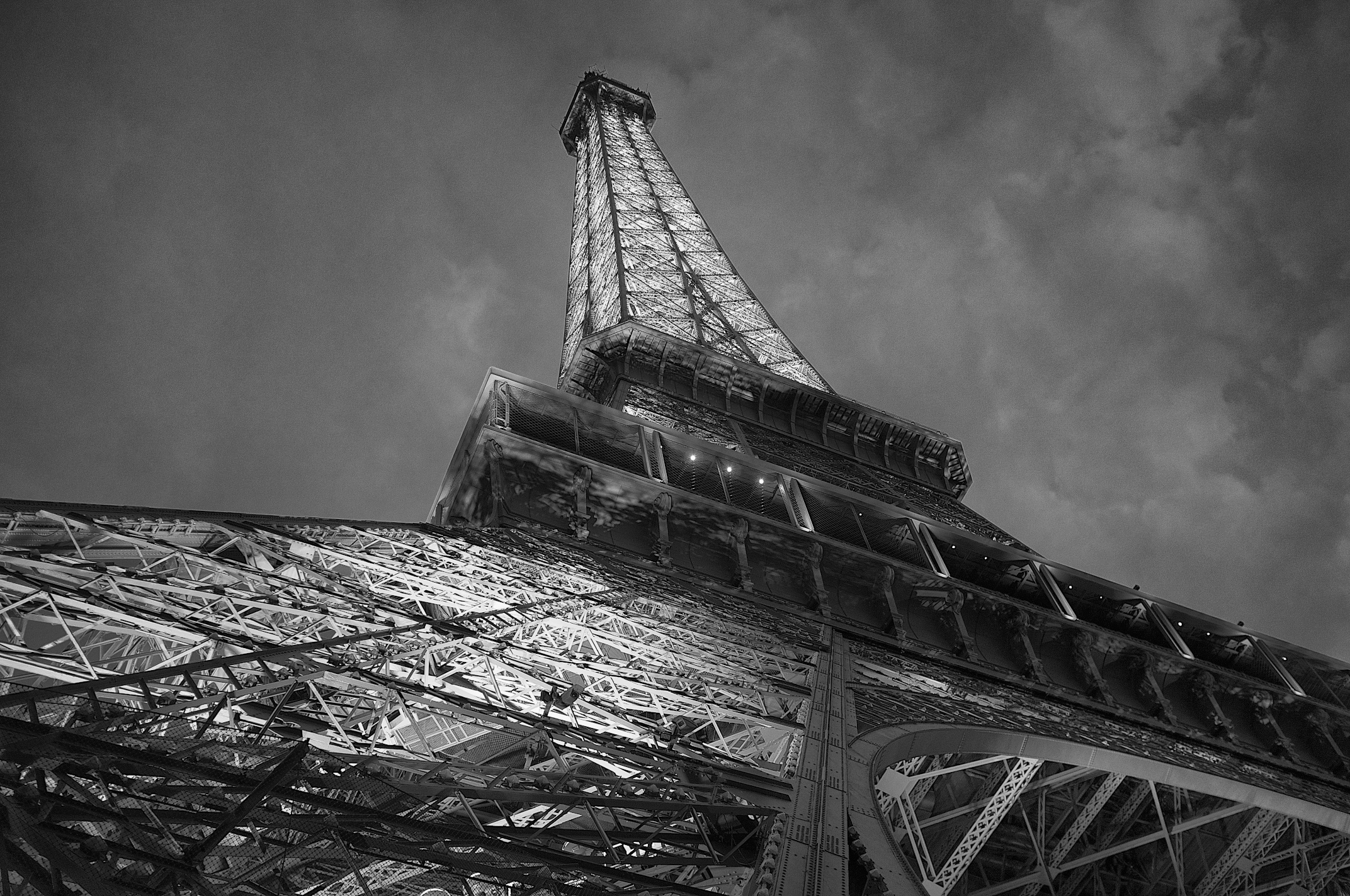 Tour Eiffel B&W