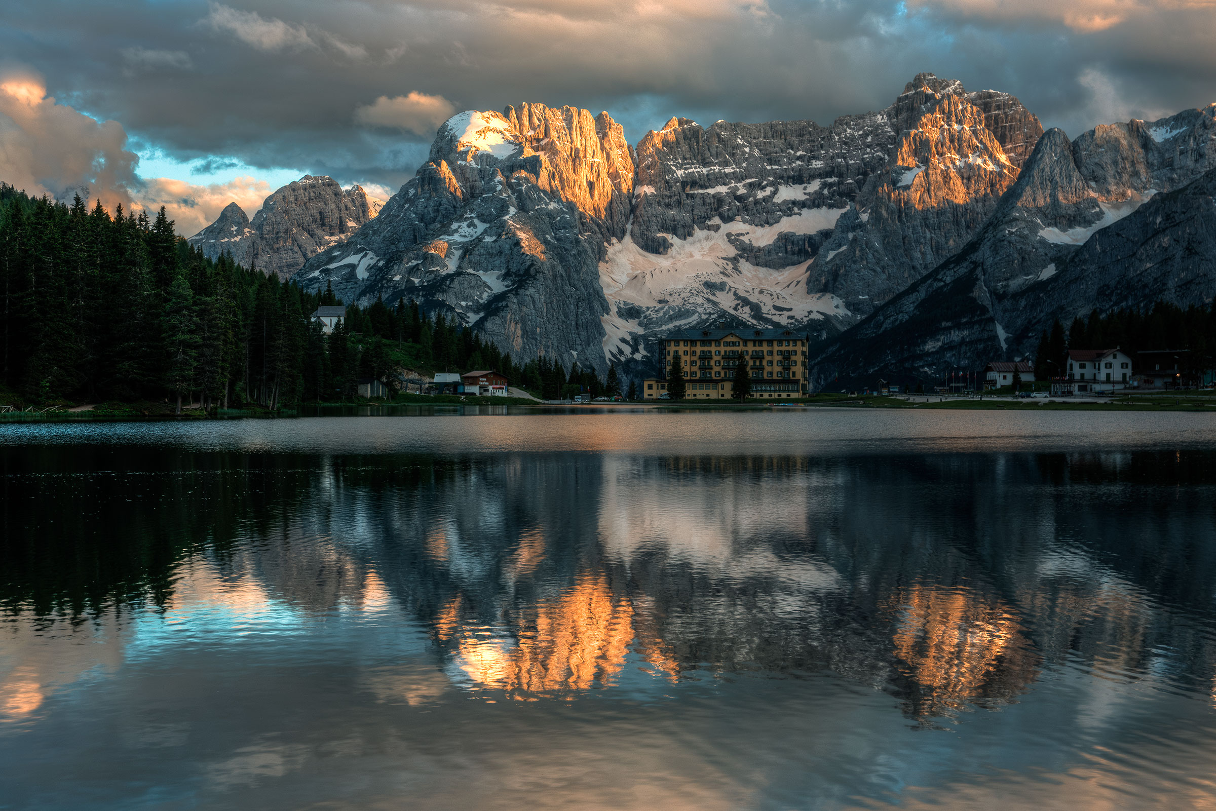 Ultimo sole sul Sorapiss