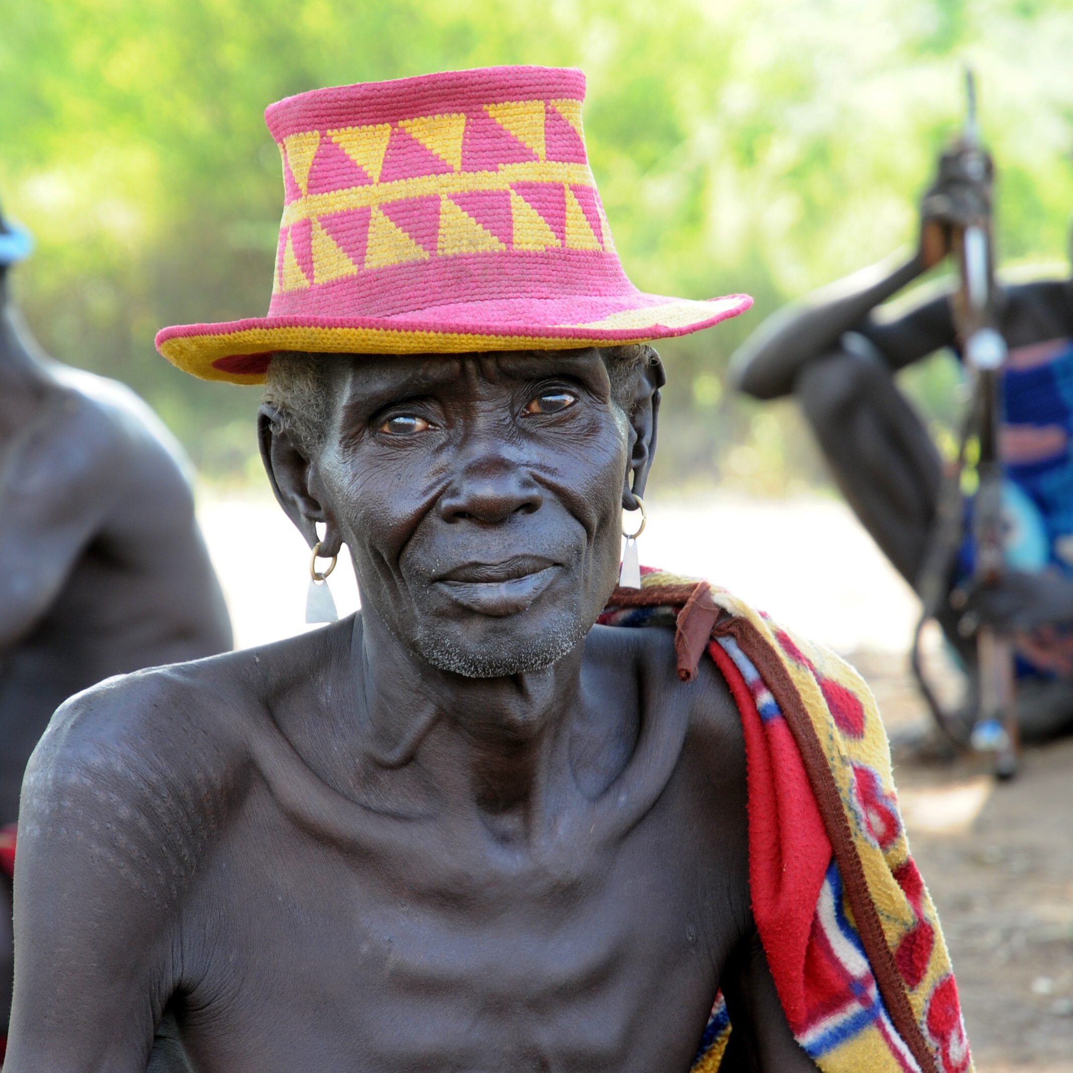 Suonatore di marimba. Zambia