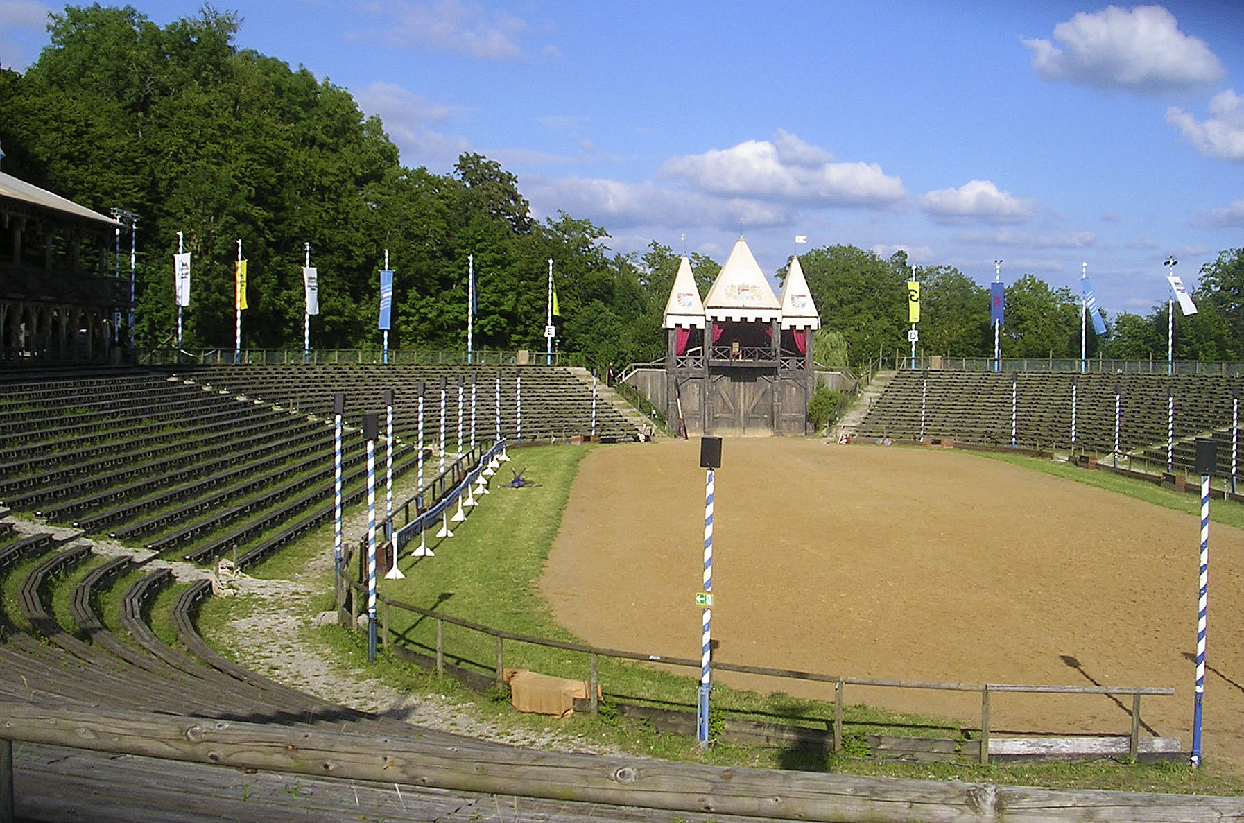 The main arena