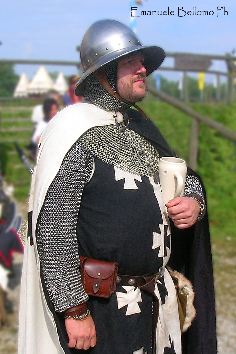 Soldato armato di boccale