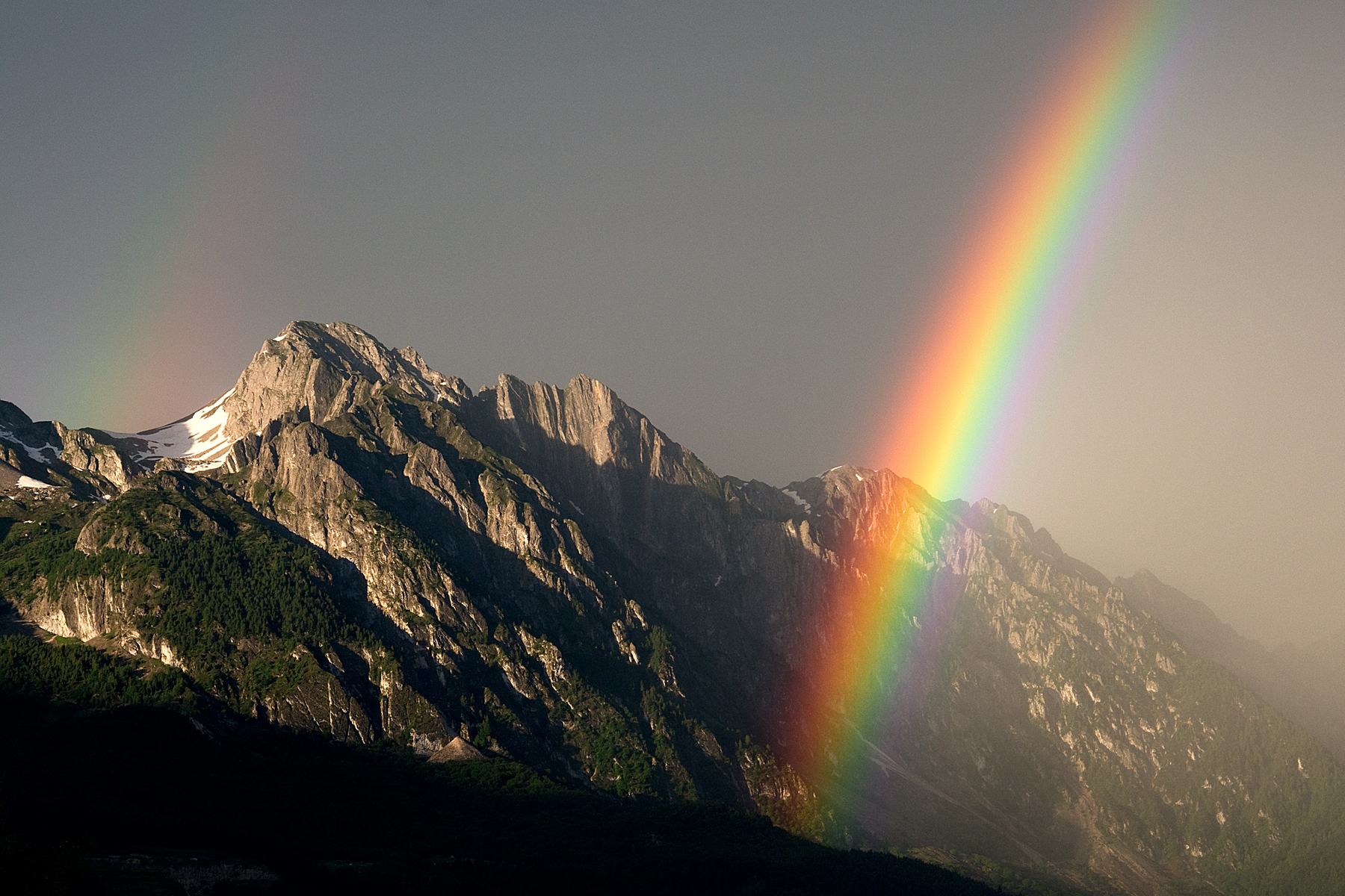Double Rainbow in Alpago