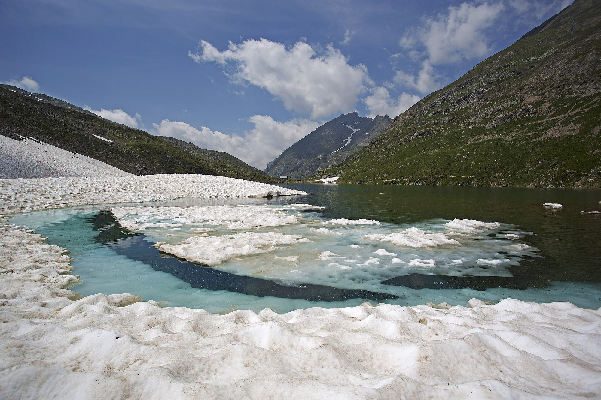 Natural lake Barbellino