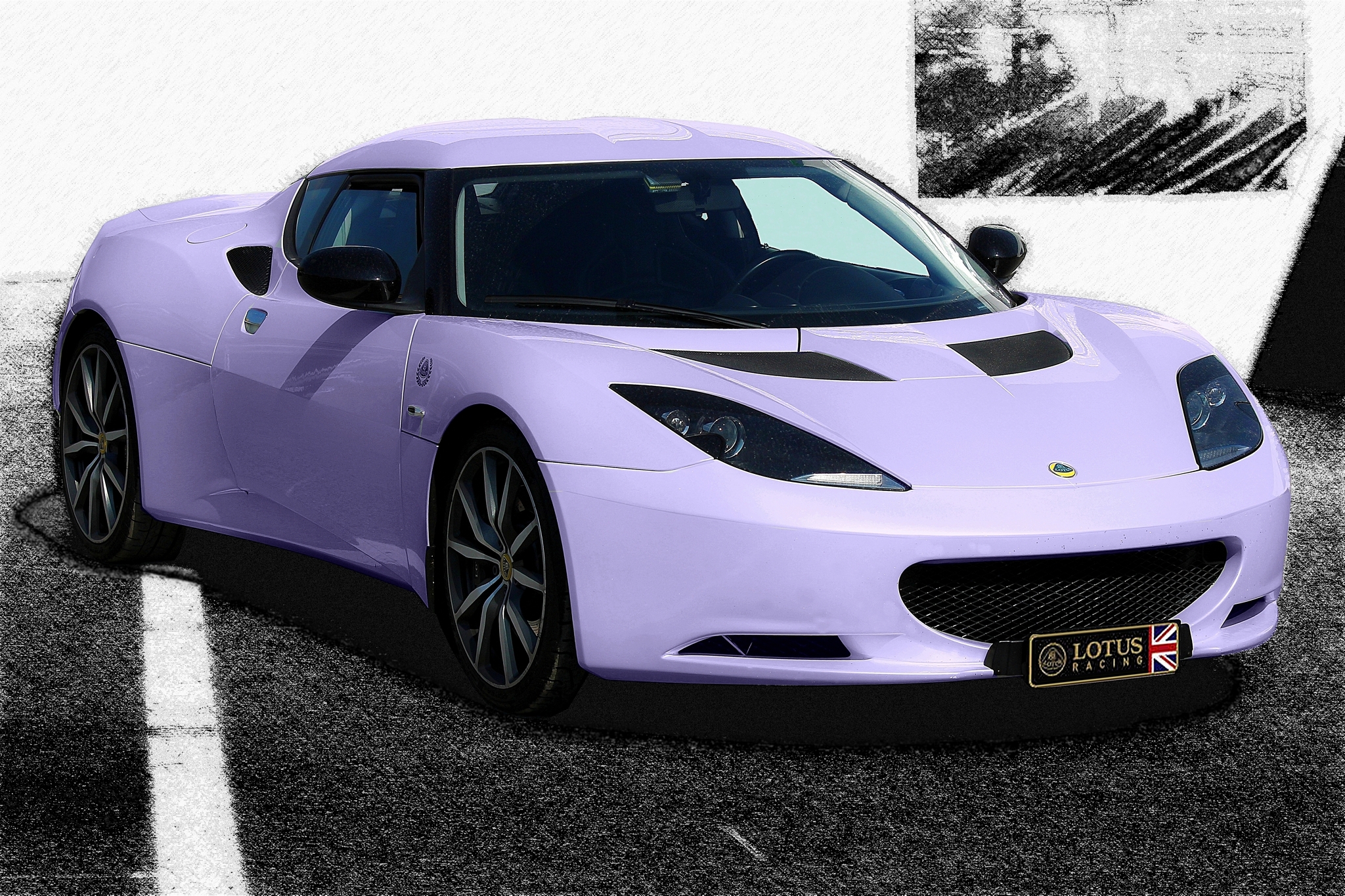 Lotus Evora Lavander