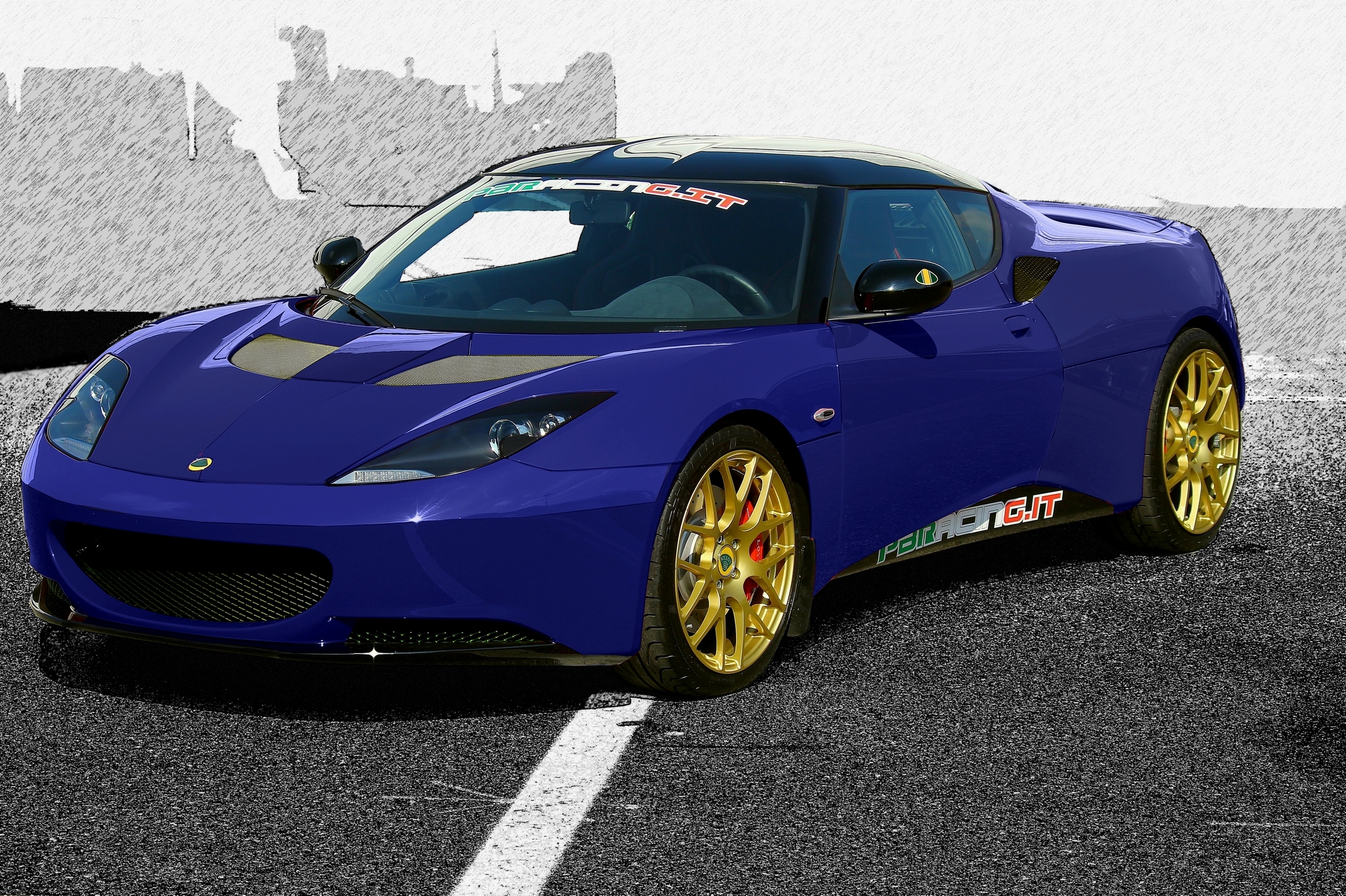 Lotus Evora Medium Blue