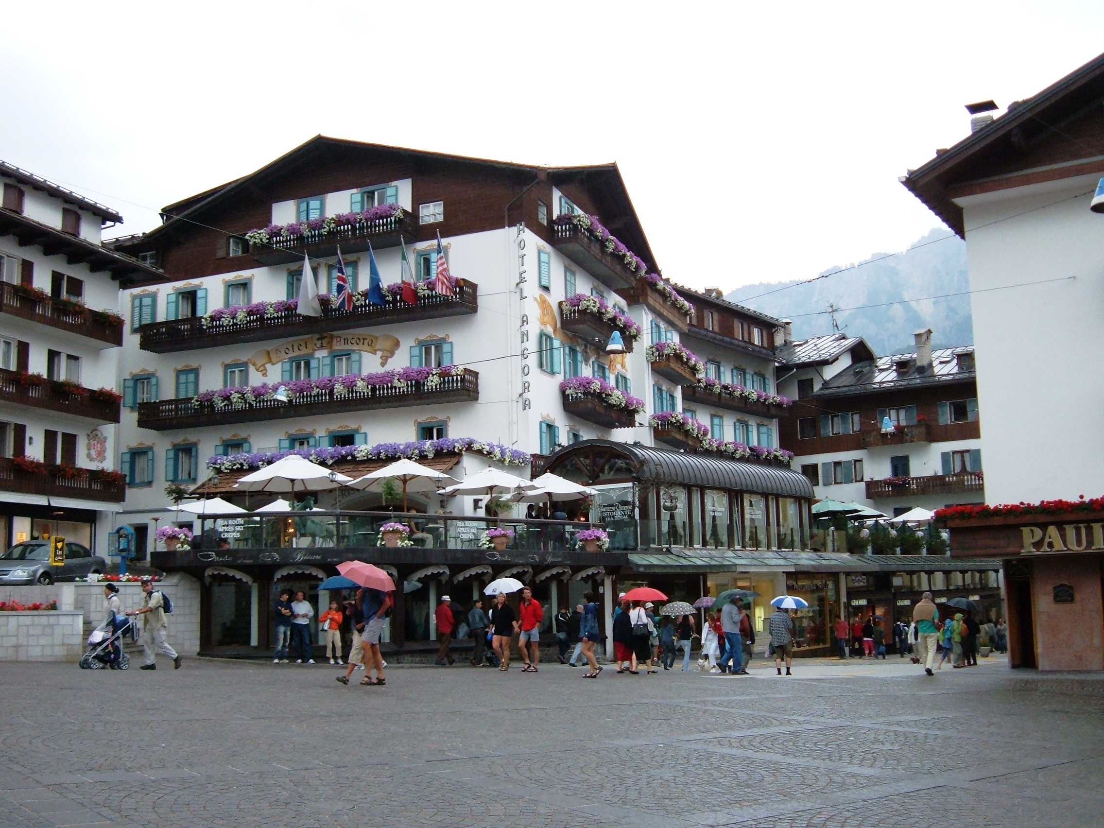 giornata di relax a Cortina d'Ampezzo
