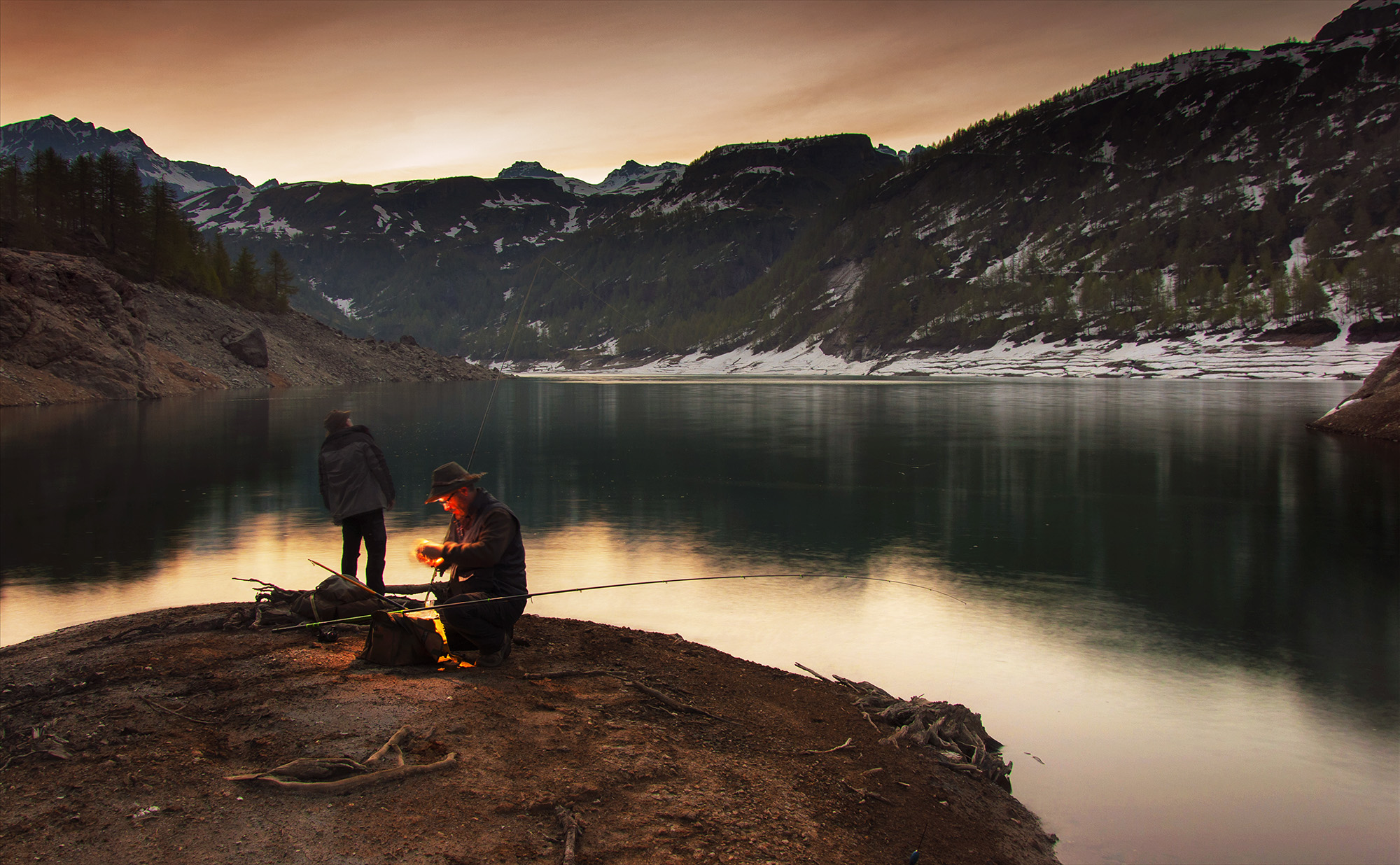 Trout fishing - Opening season @Devero