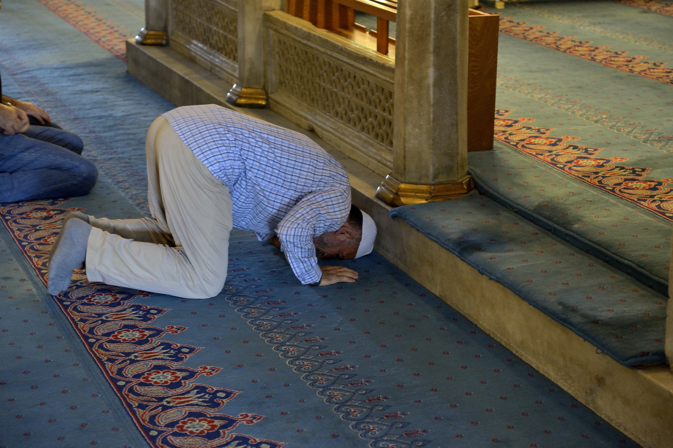 Istambul 2014 - Nella Moschea BLU