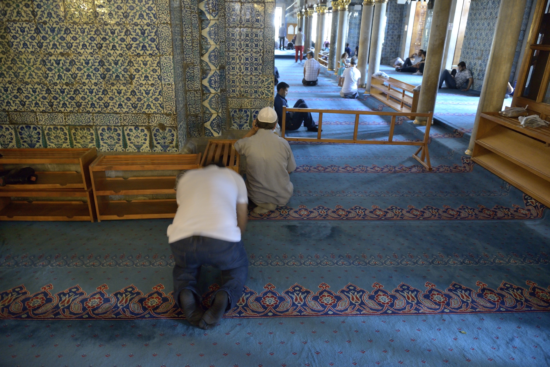 Istambul 2014 - Nella Moschea BLU