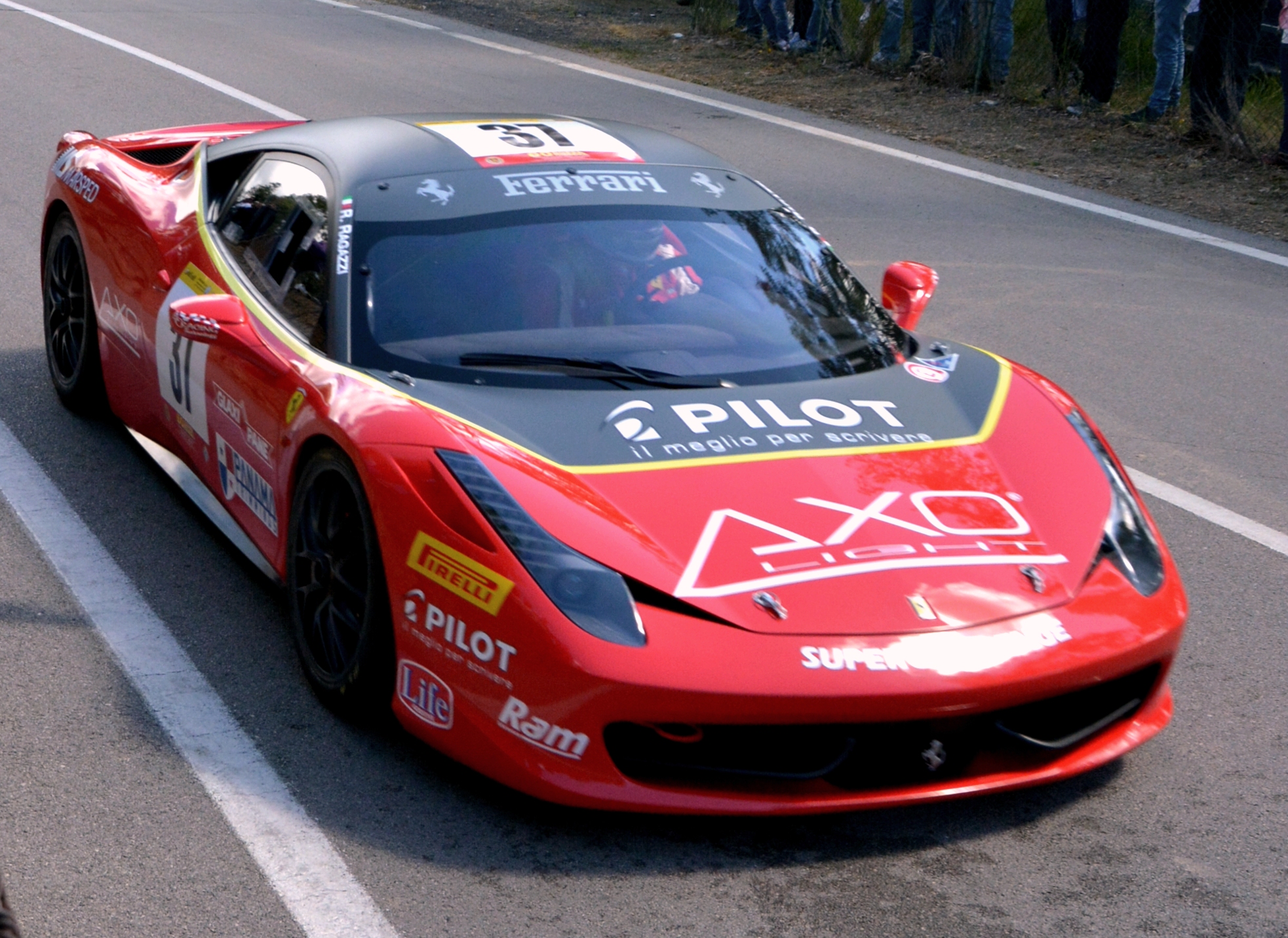 caltanissetta hillclimb 2014 - ferrari 1