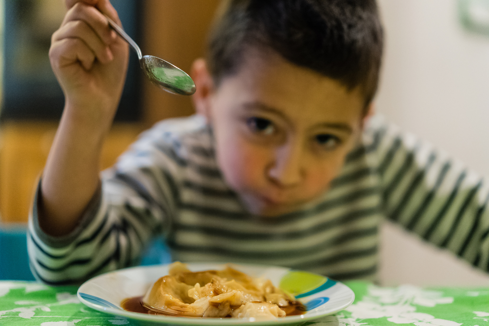 Pudding hast caused ....