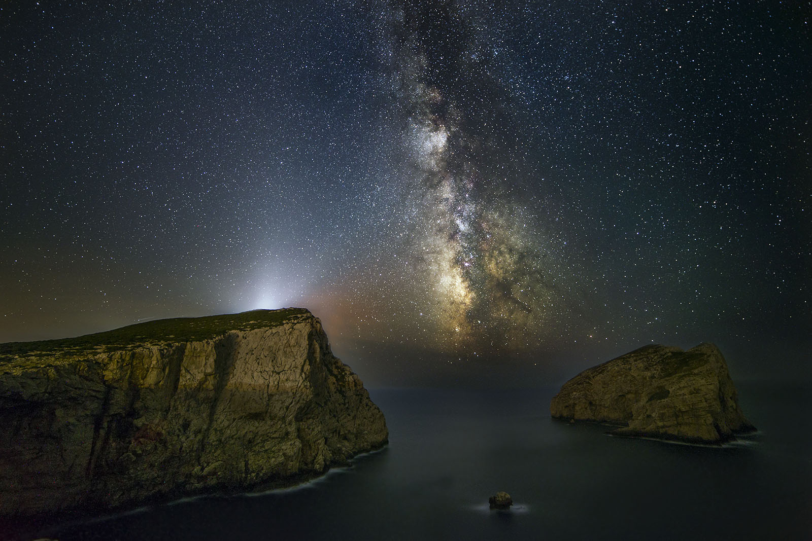 Milky in Foradada island