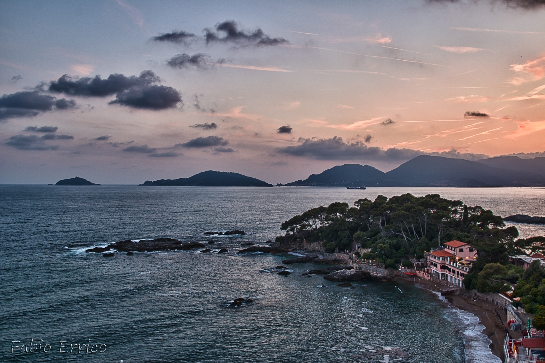 View from Tellaro of Lerici