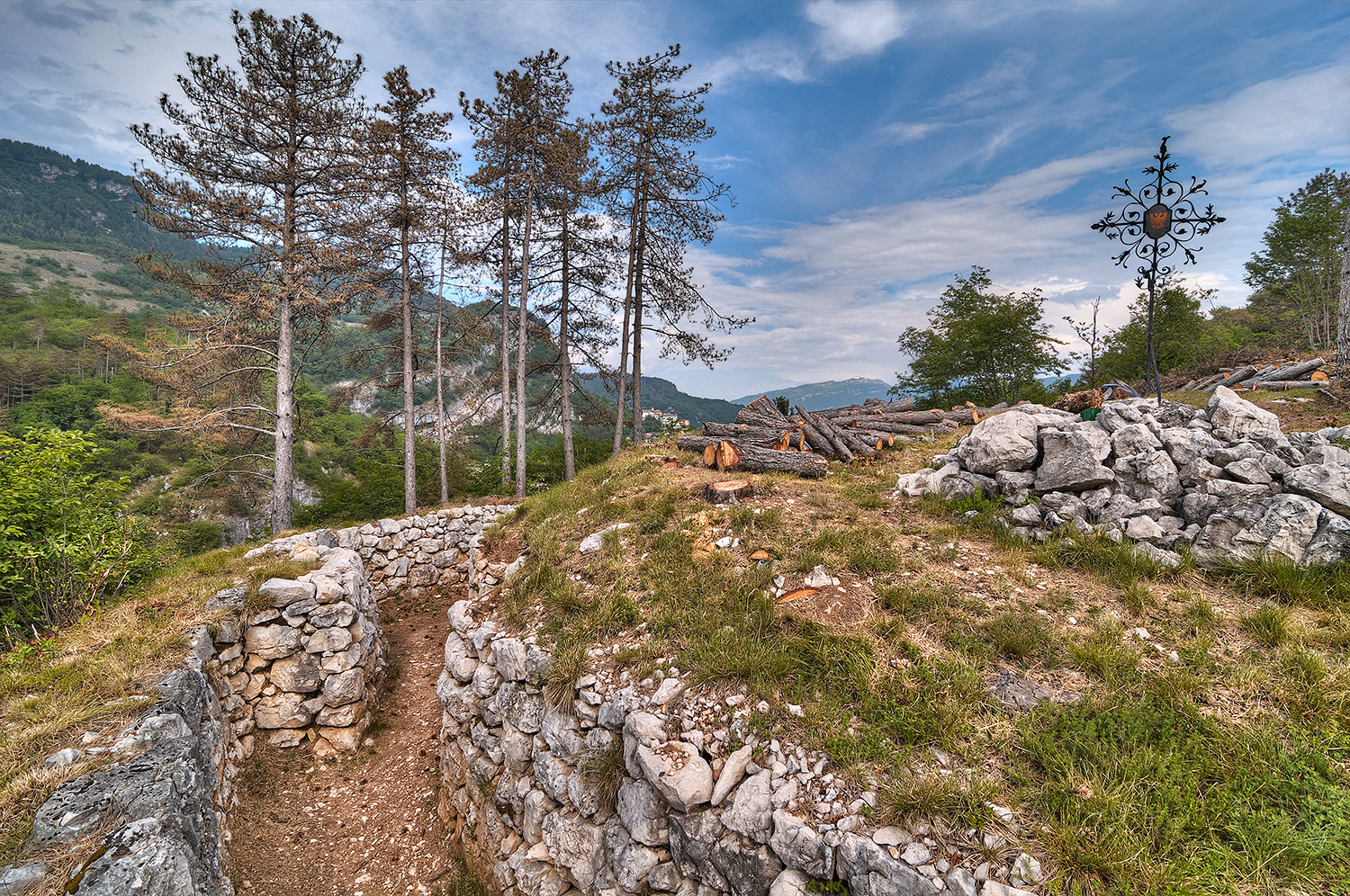 Trincee sul nagia Grom 5