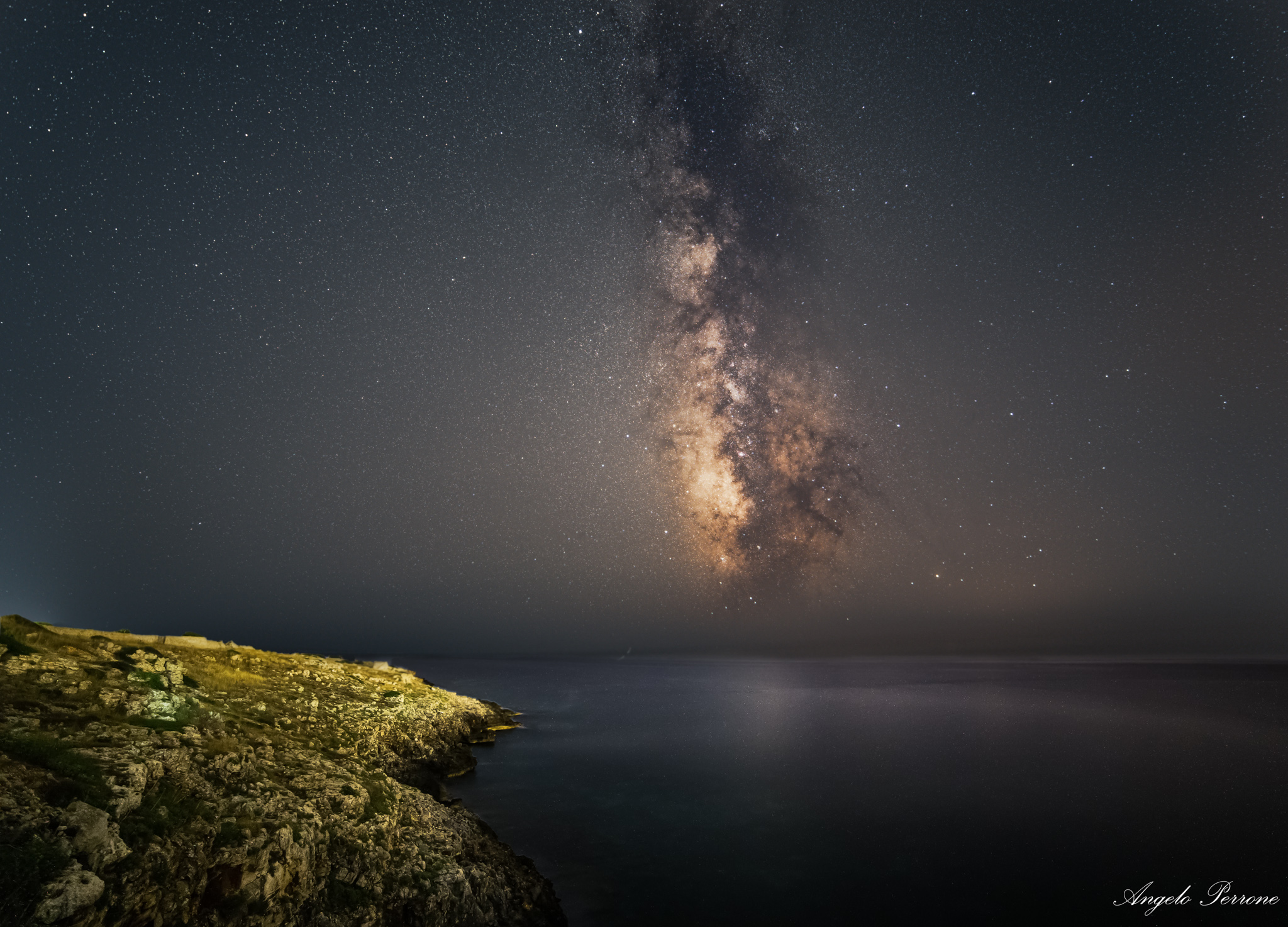 The Milky Way from the heel of Italy