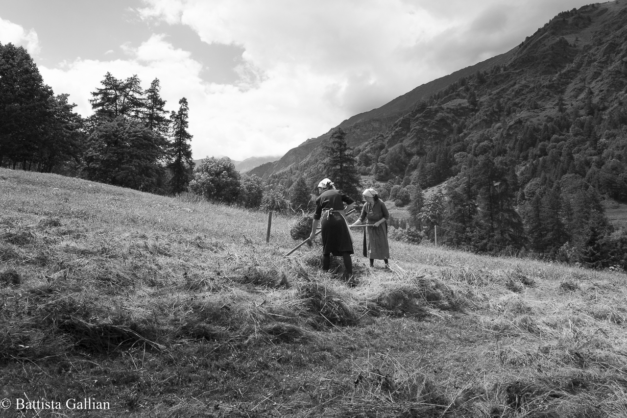 Ancient crafts, haymaking