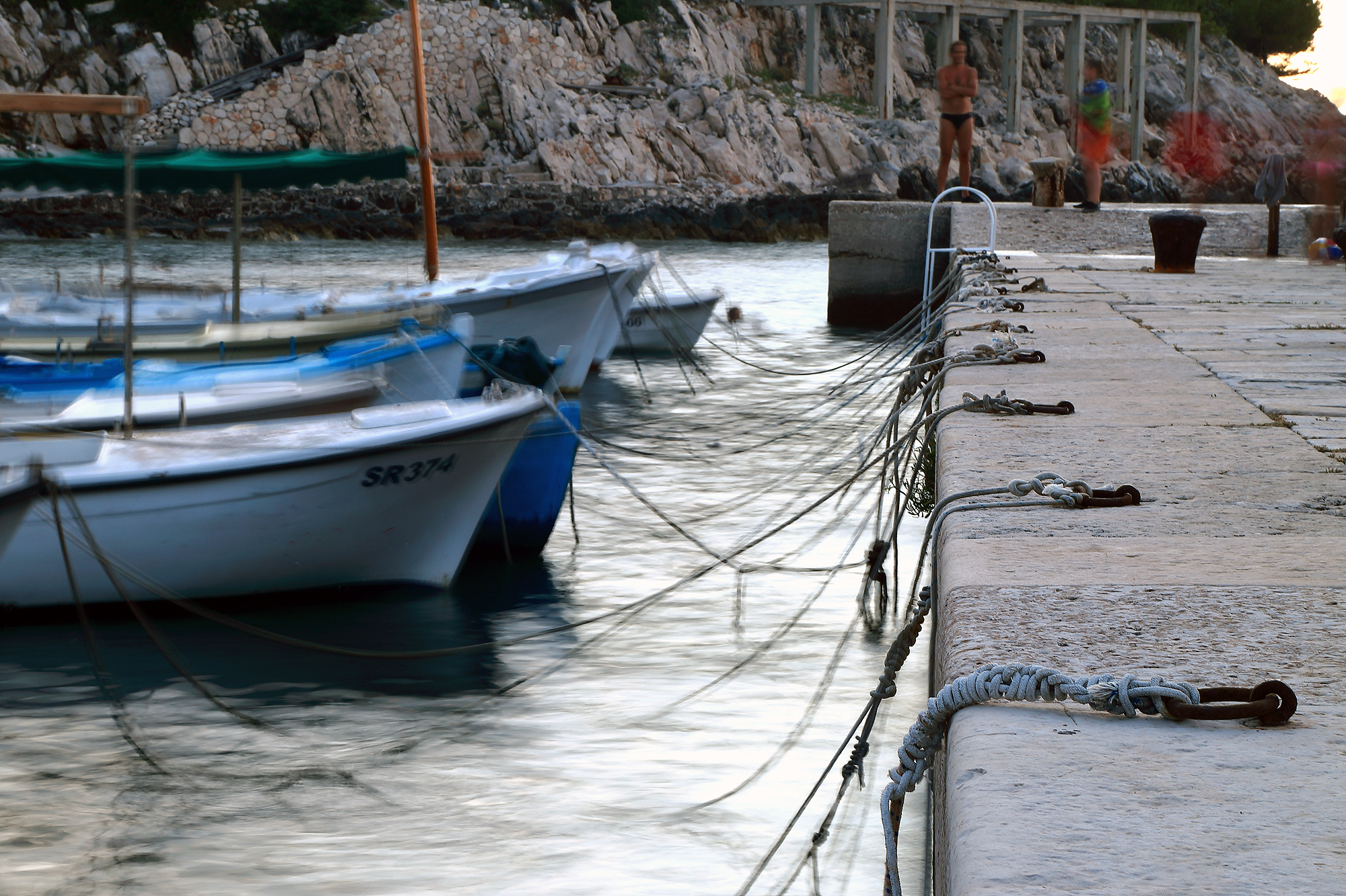 2014 Mljet - Serata nel porto 01
