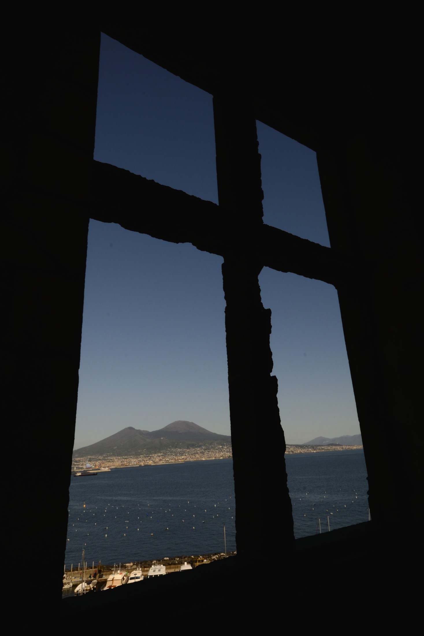 In croce,ma sempre meravigliosa.