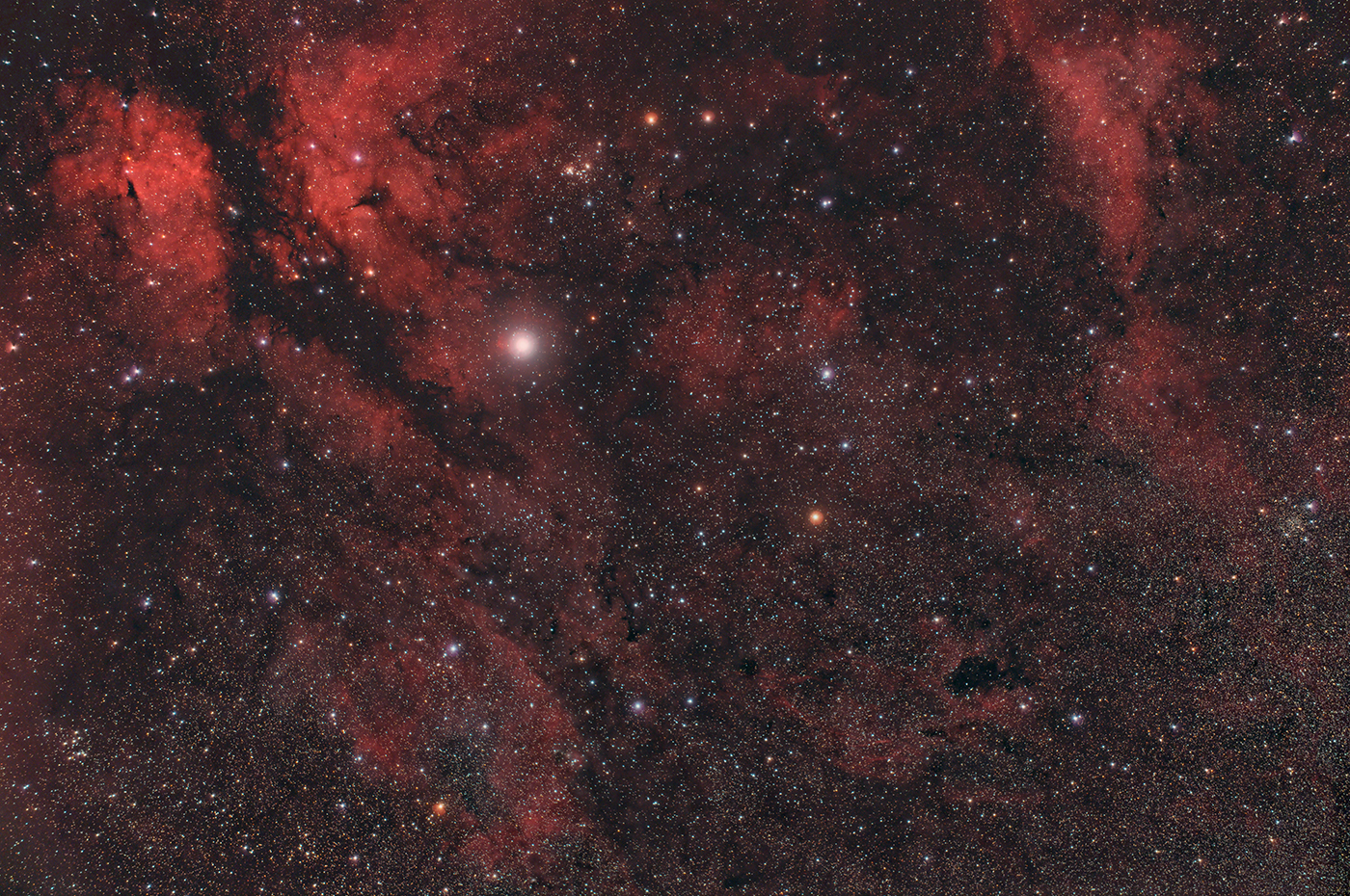 Area Gamma Cygni.