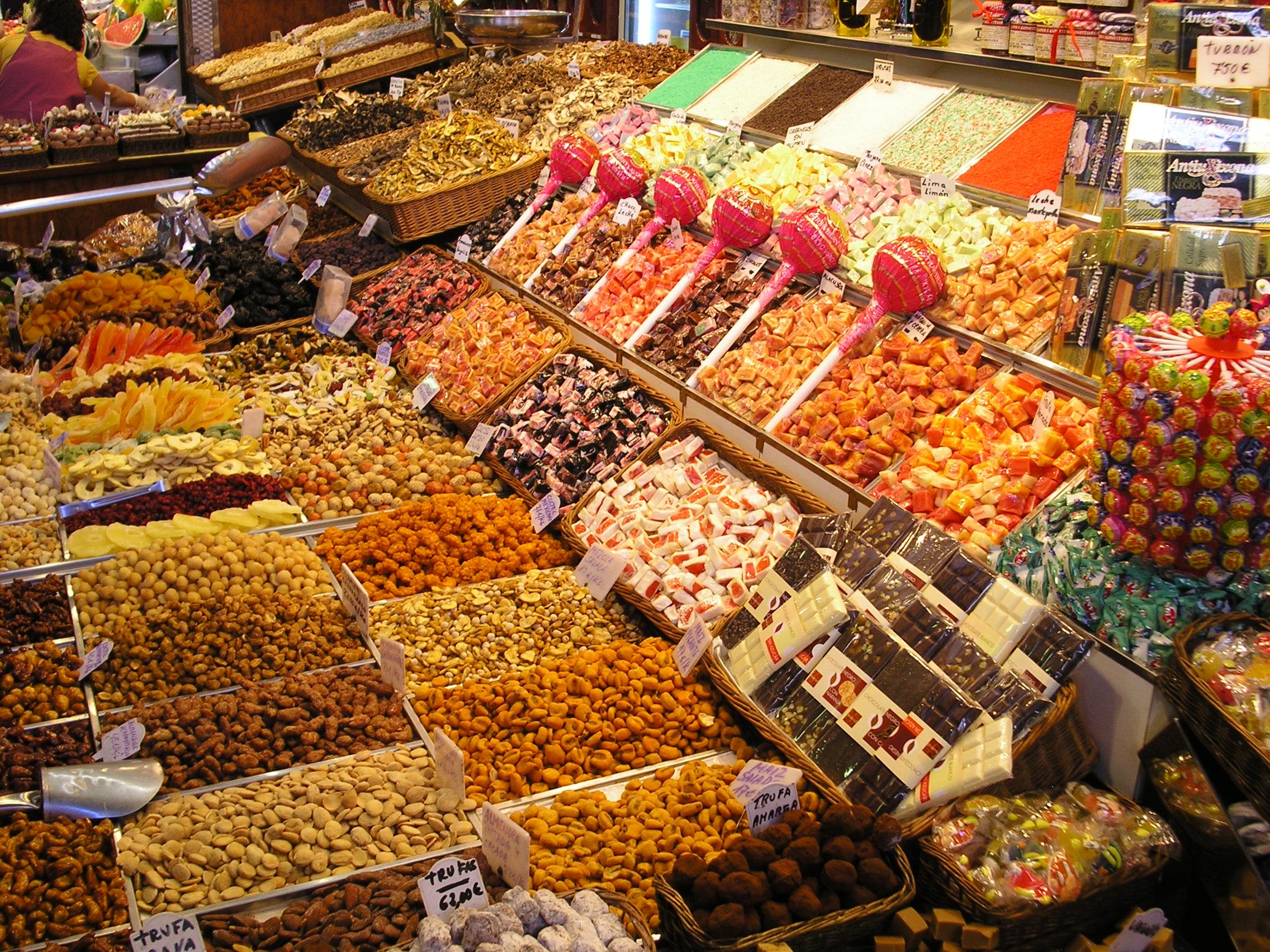 I colori del mercato di Barcellona