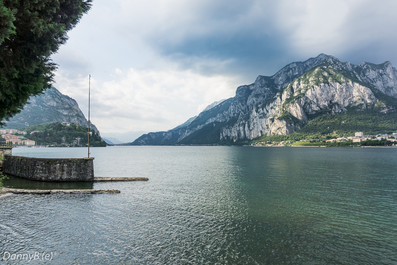 Vista sul lago da Malgrate(LC)