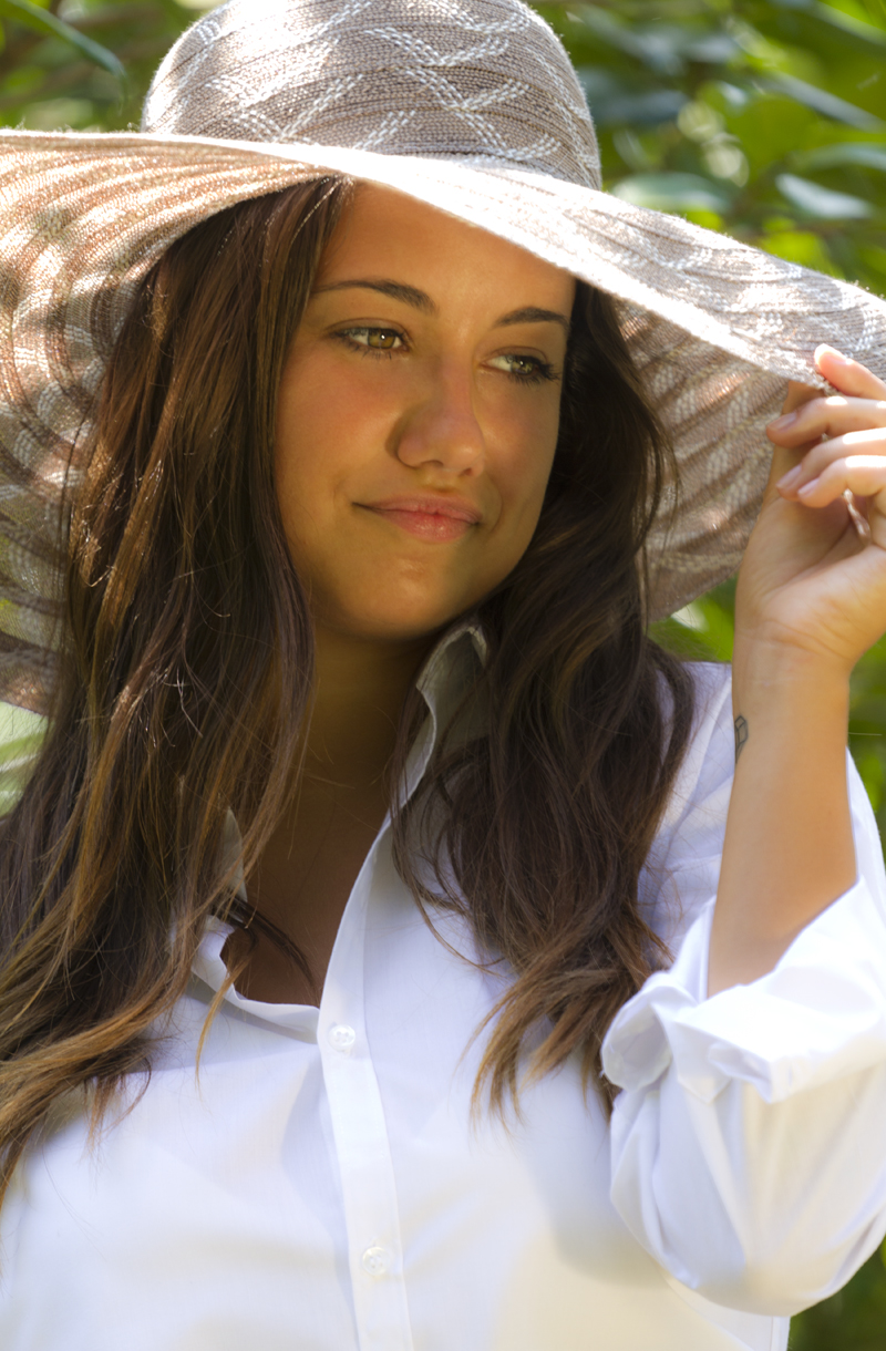 With the hat ... ...