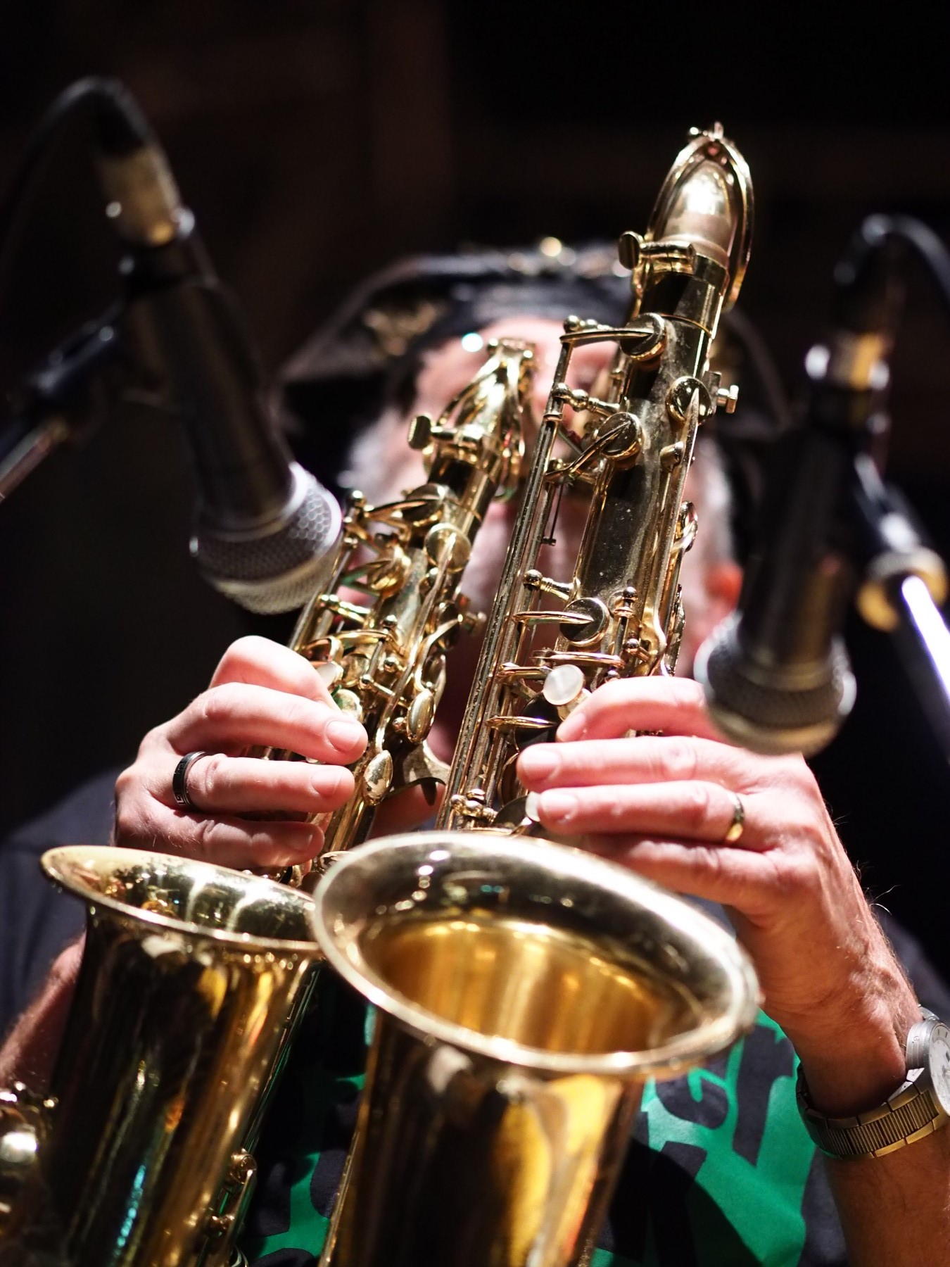 David Jackson in concerto a Trieste