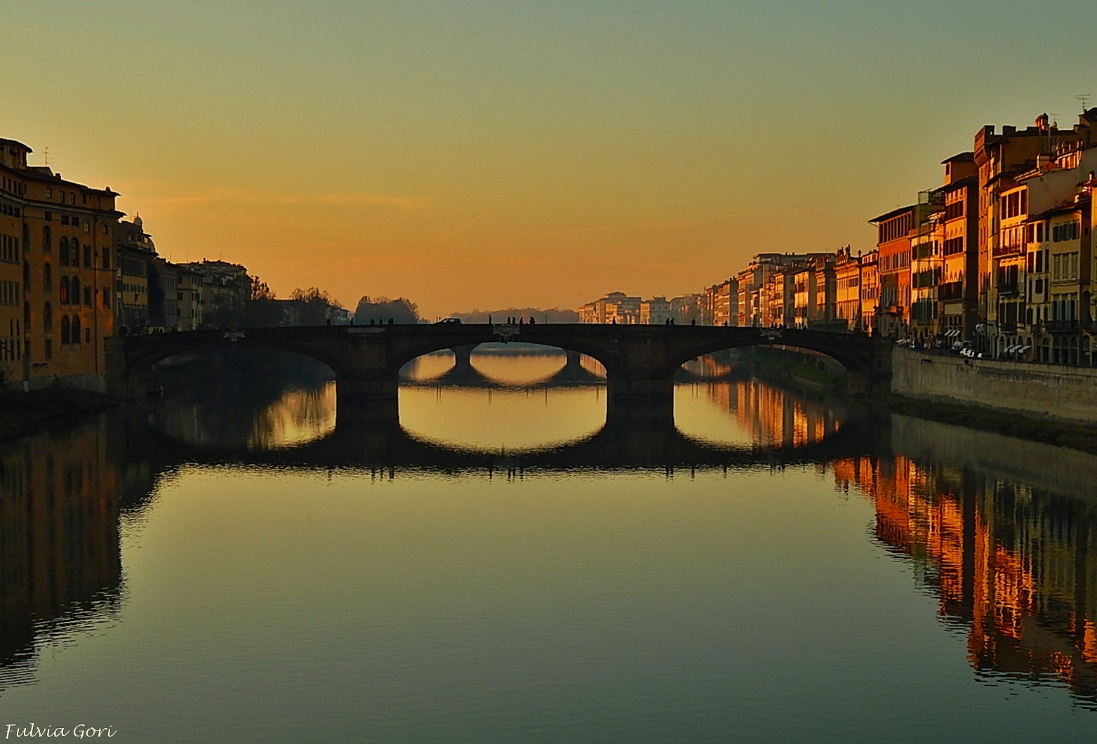 Arno river in Florence