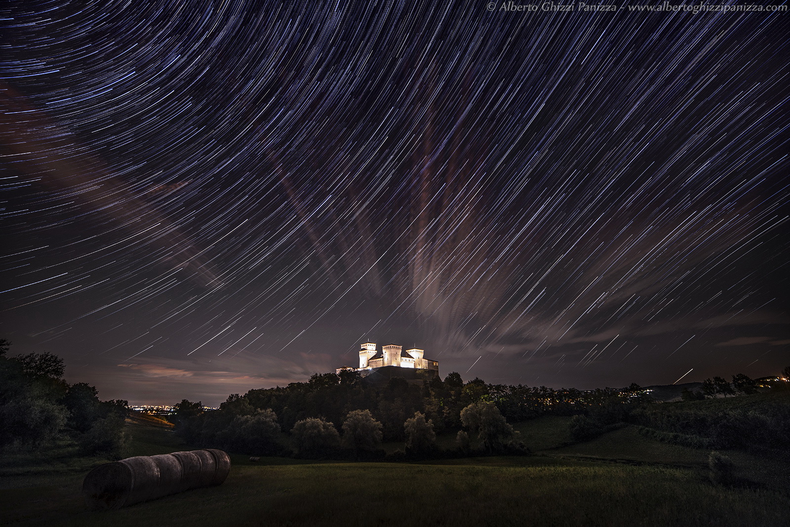 Notte stellata a Torrechiara