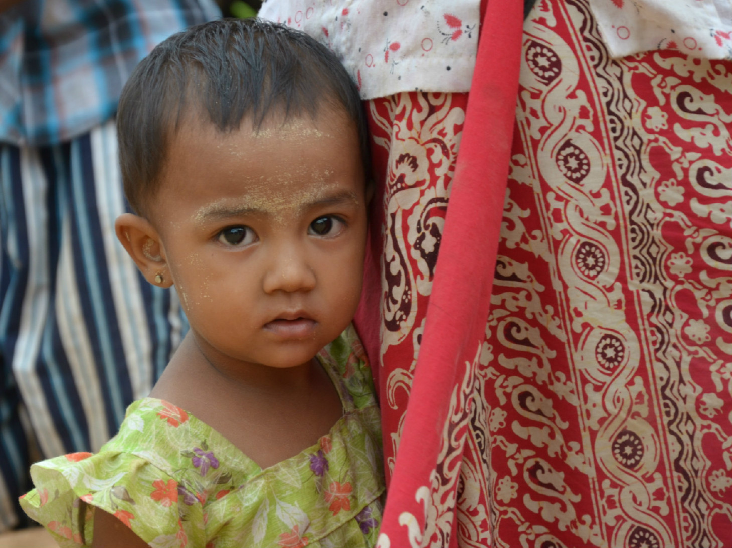 Bimba shy but curious!