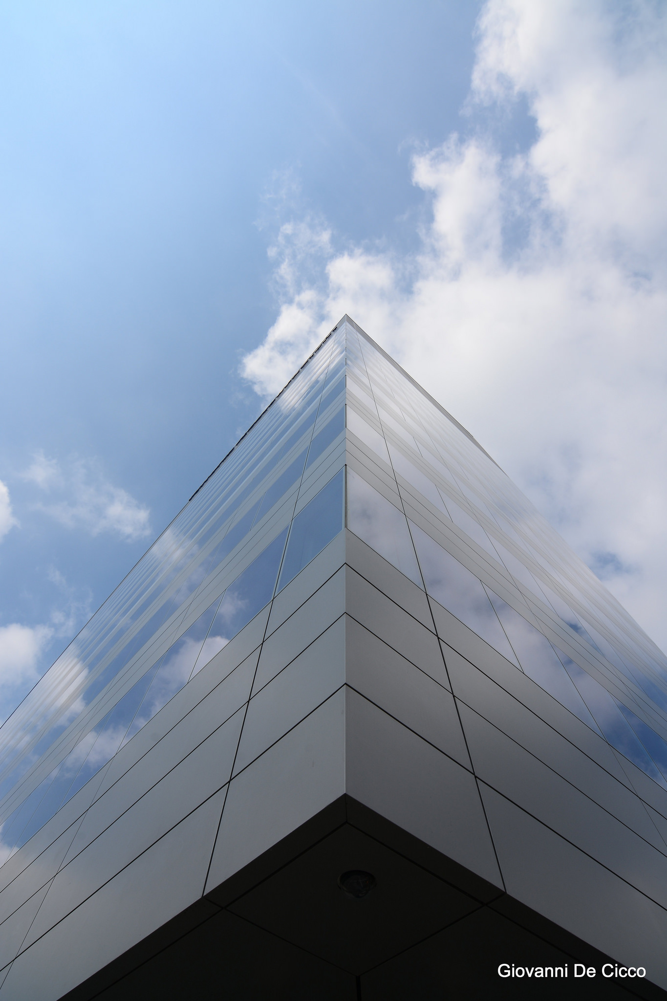 The sky in office ...