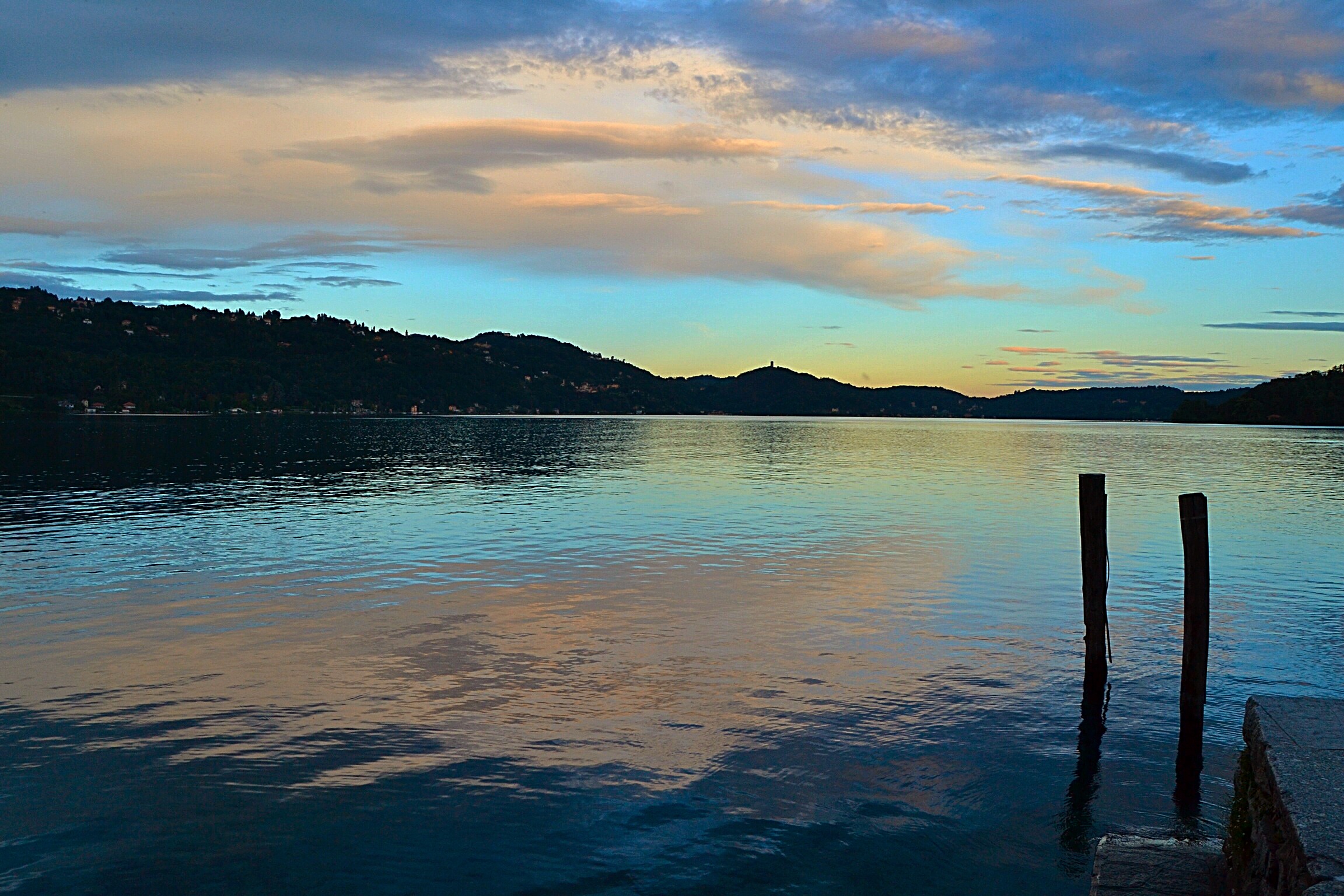 orta san.giulio sunset