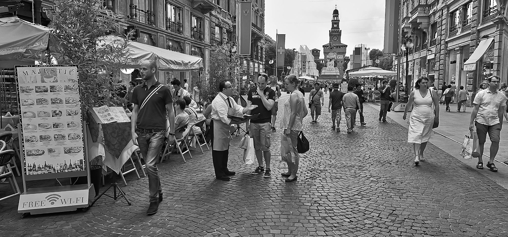 Signori la merenda è pronta accomodatevi !