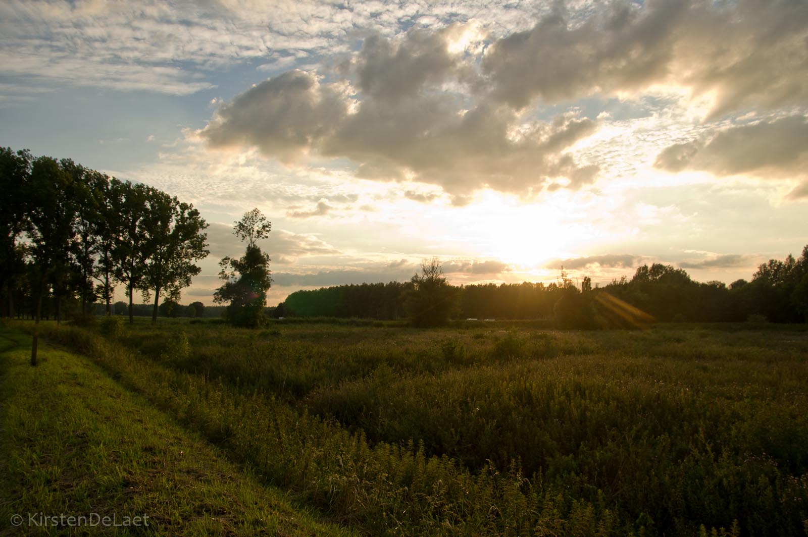 sunset_in_Eikevliet_Belgium
