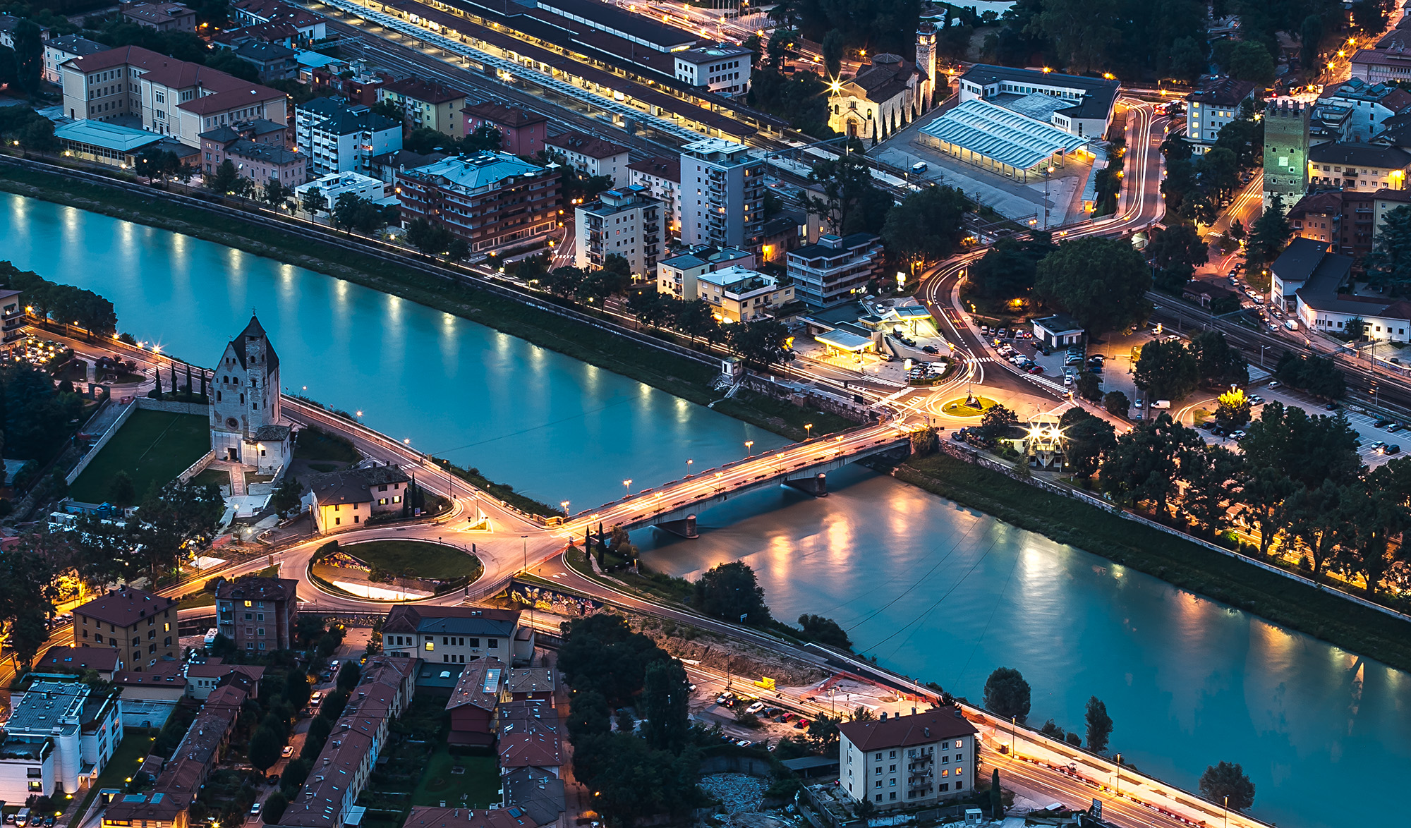 Trento, ponte di San Lorenzo