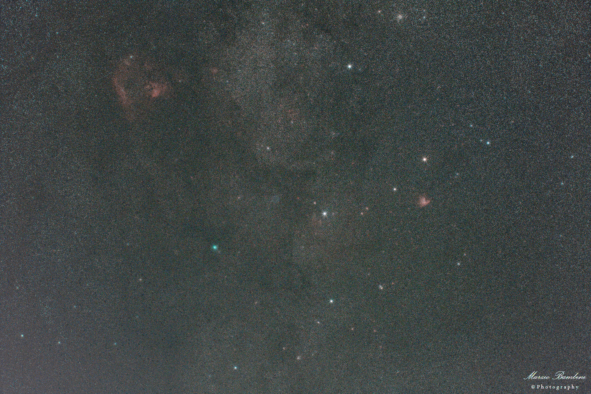 Jacques comet in Cassiopeia