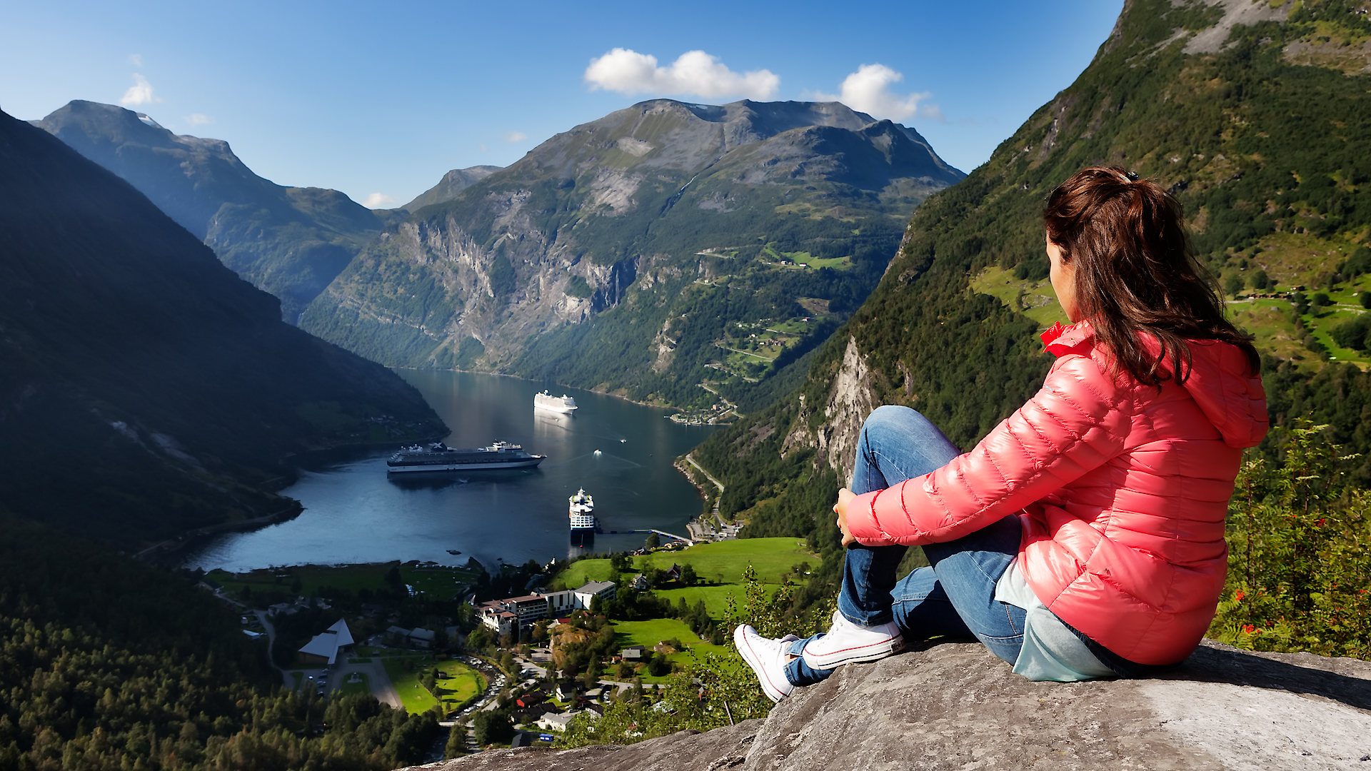 Geiranger, Contemplazione