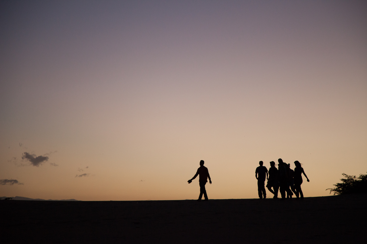 Sombra en los medanos