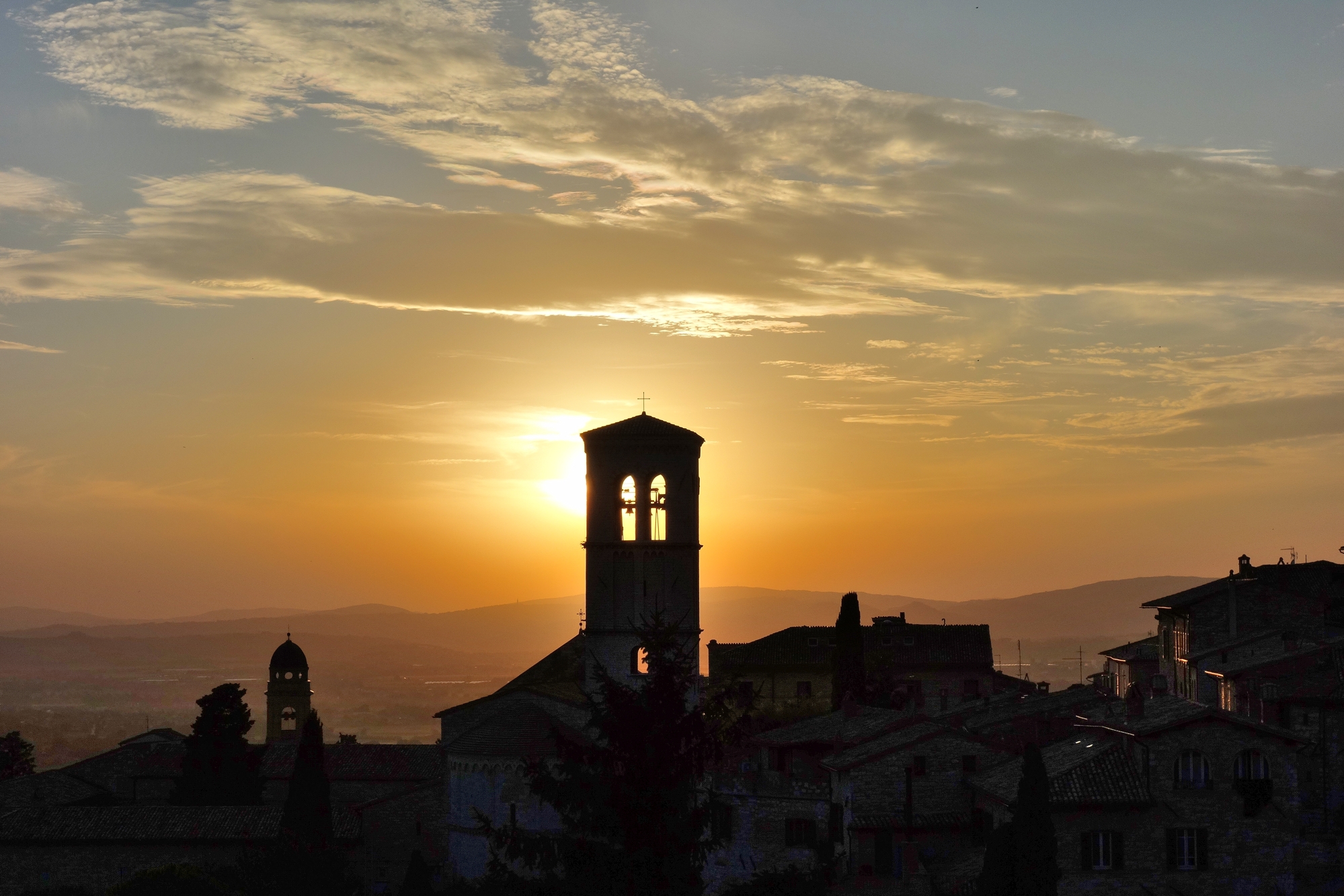 Assisi - Sunset from St. Clare