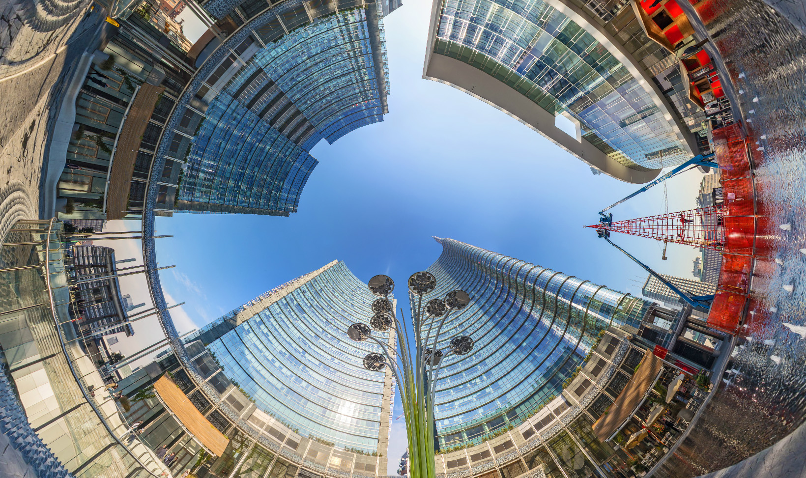 Milano-Piazza Gae Aulenti: punto di vista!