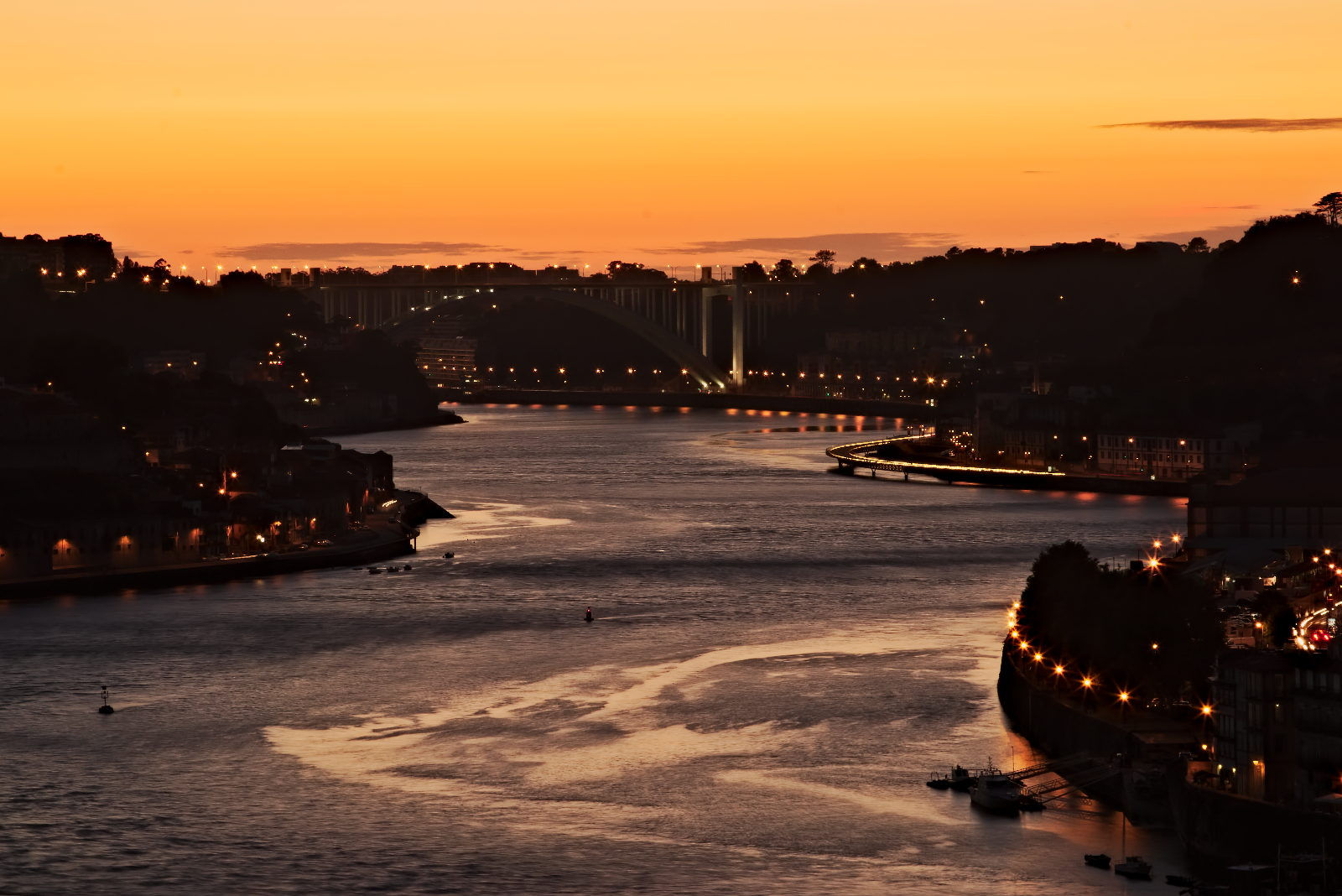 Tramonto a Porto