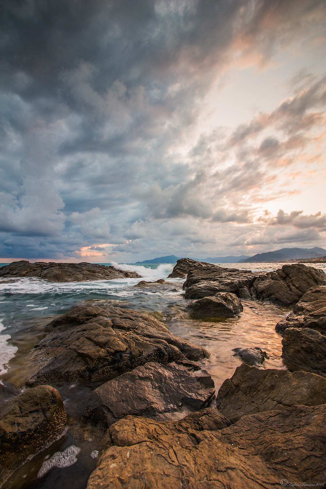 And the evening comes