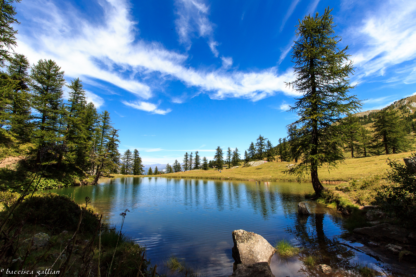 Lago Resile, Marmora, luci e colori